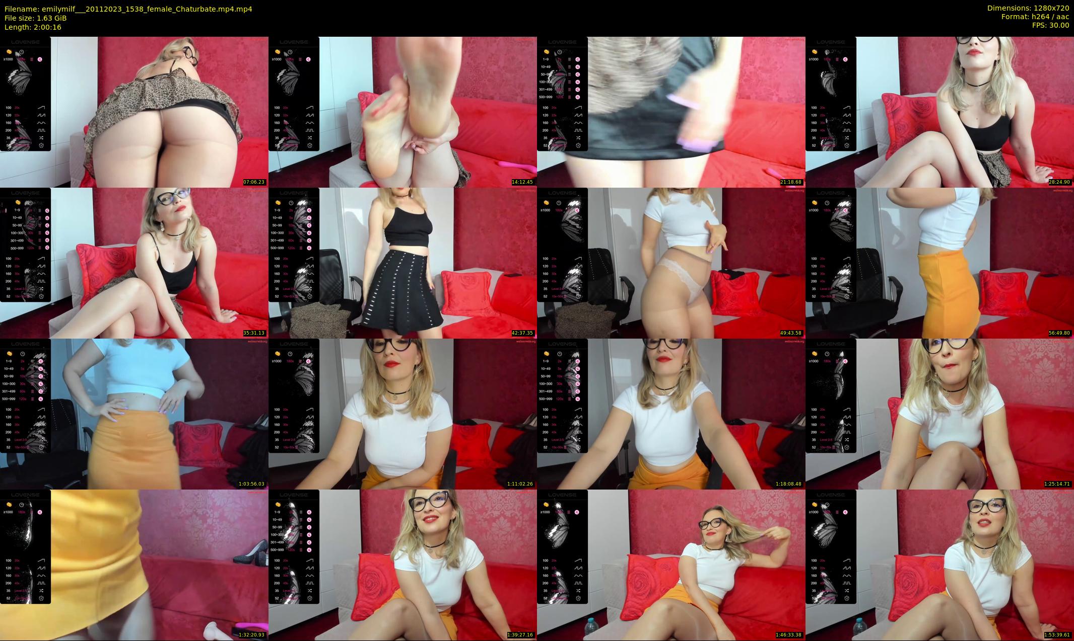 emilymilf__ — 121 minute Chaturbate female cam show recording, 720p, Nov 20, 2023