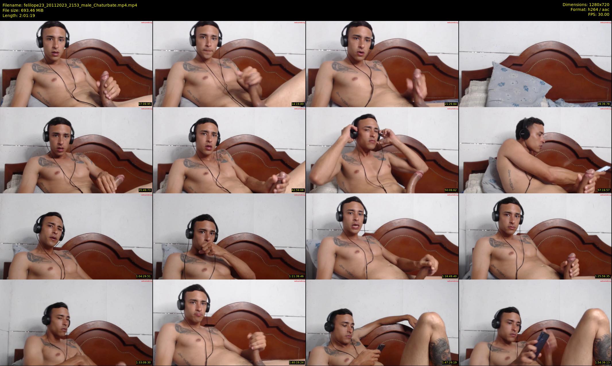 felilope23 — 122 minute Chaturbate male cam show recording, 720p, Nov 20, 2023