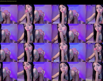 franciscabrun — 5 minute Chaturbate female cam show recording, 720p, Nov 21, 2023