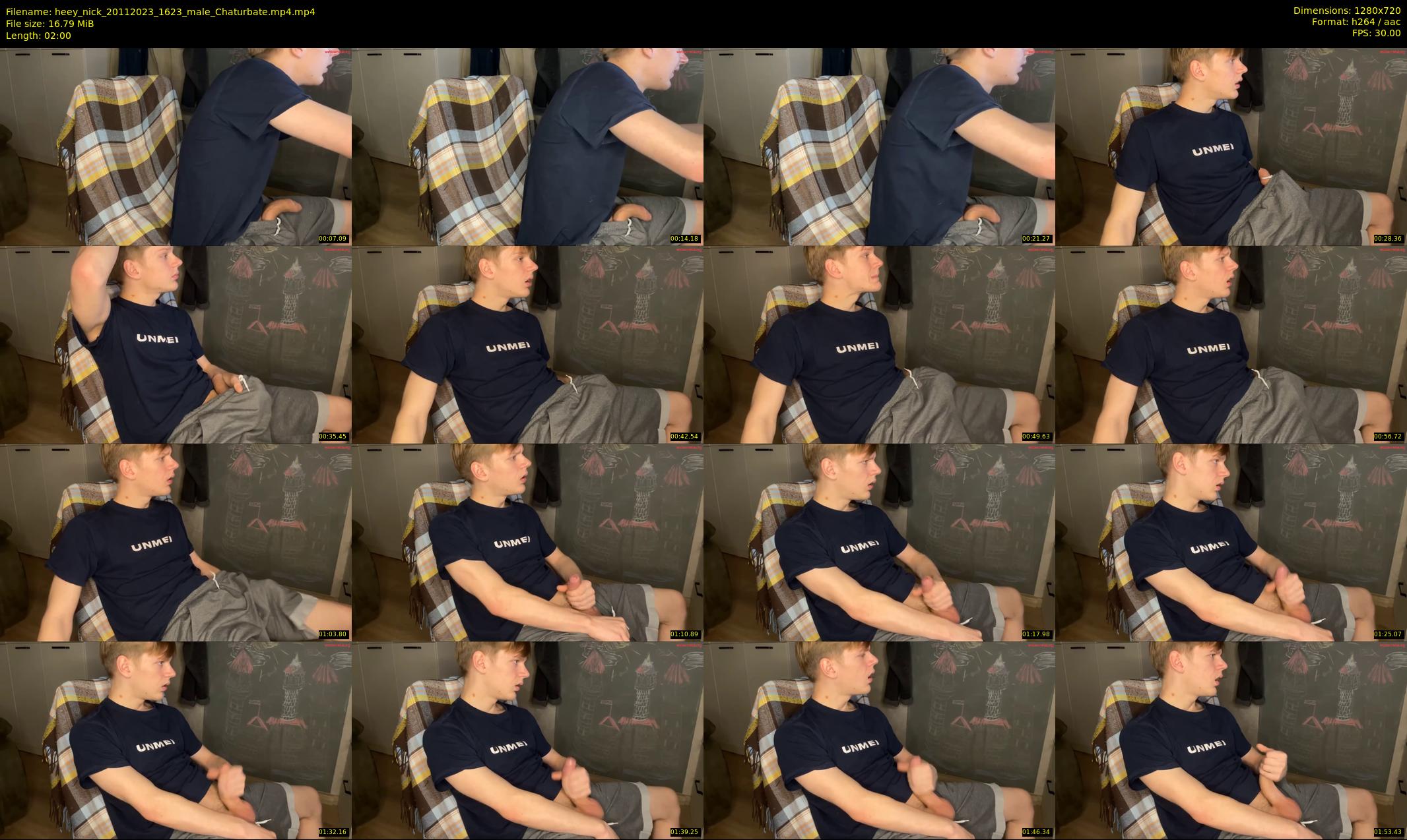 heey_nick — 2 minute Chaturbate male cam show recording, 720p, Nov 20, 2023