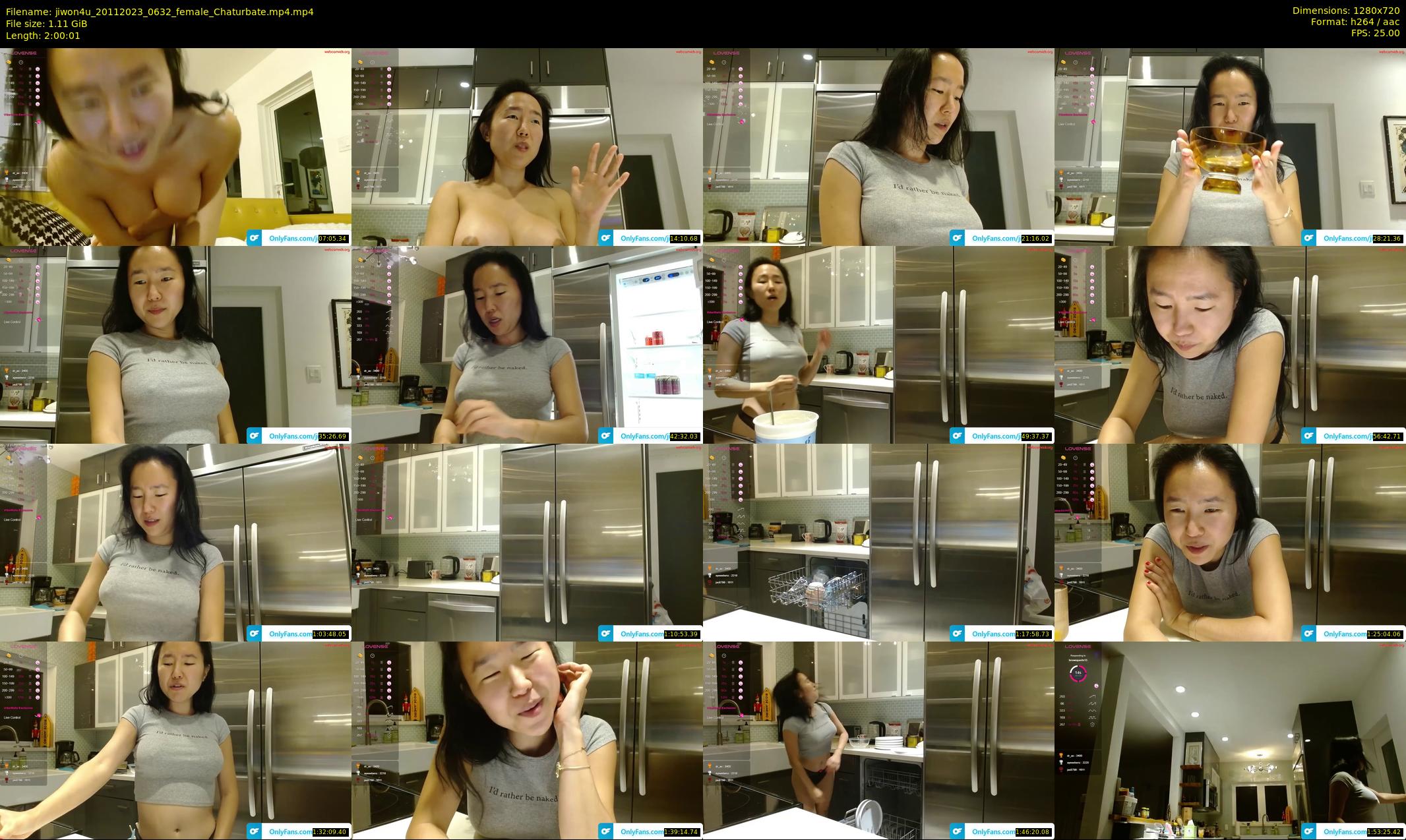 jiwon4u — 121 minute Chaturbate female cam show recording, 720p, Nov 20, 2023