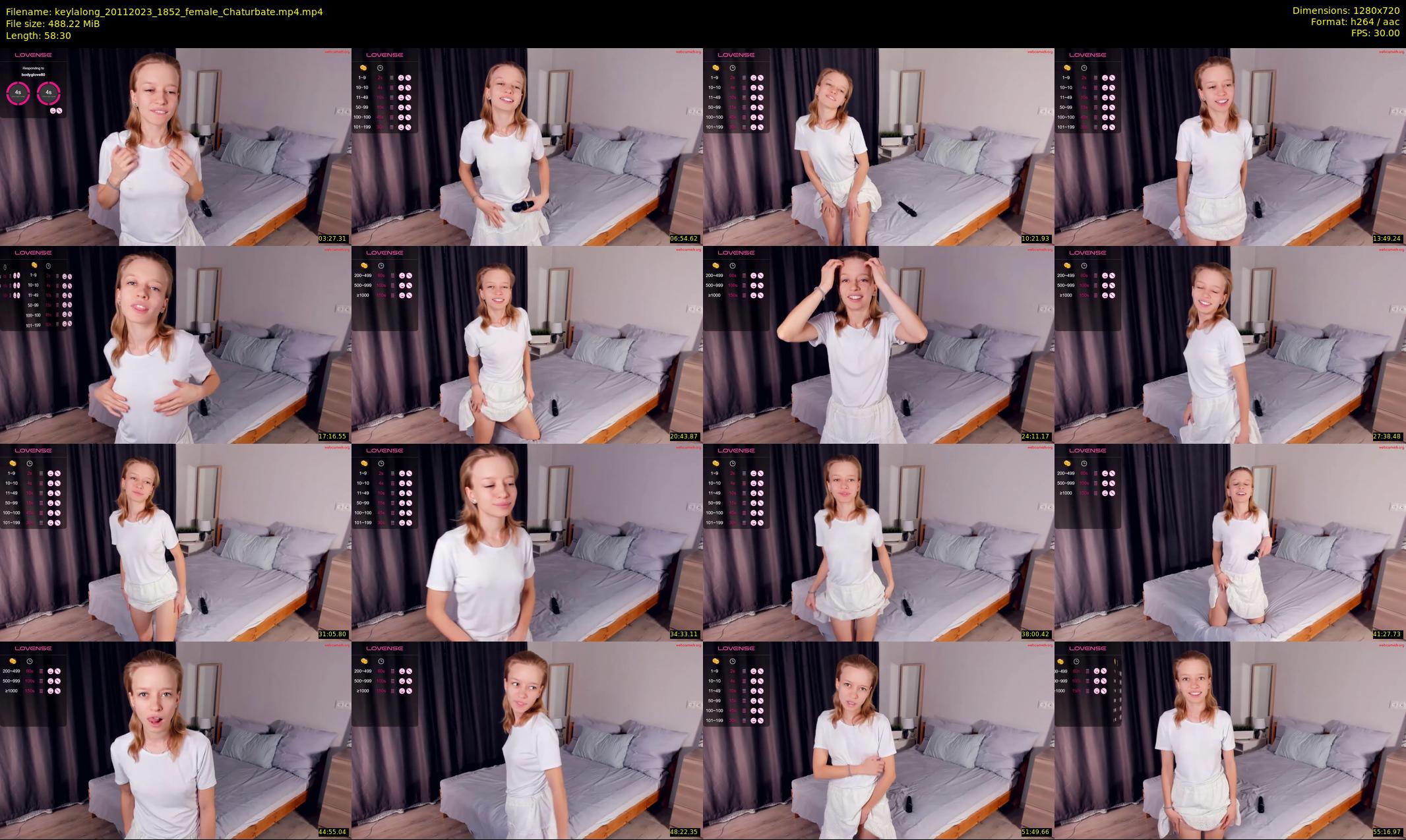 keylalong — 59 minute Chaturbate female cam show recording, 720p, Nov 20, 2023