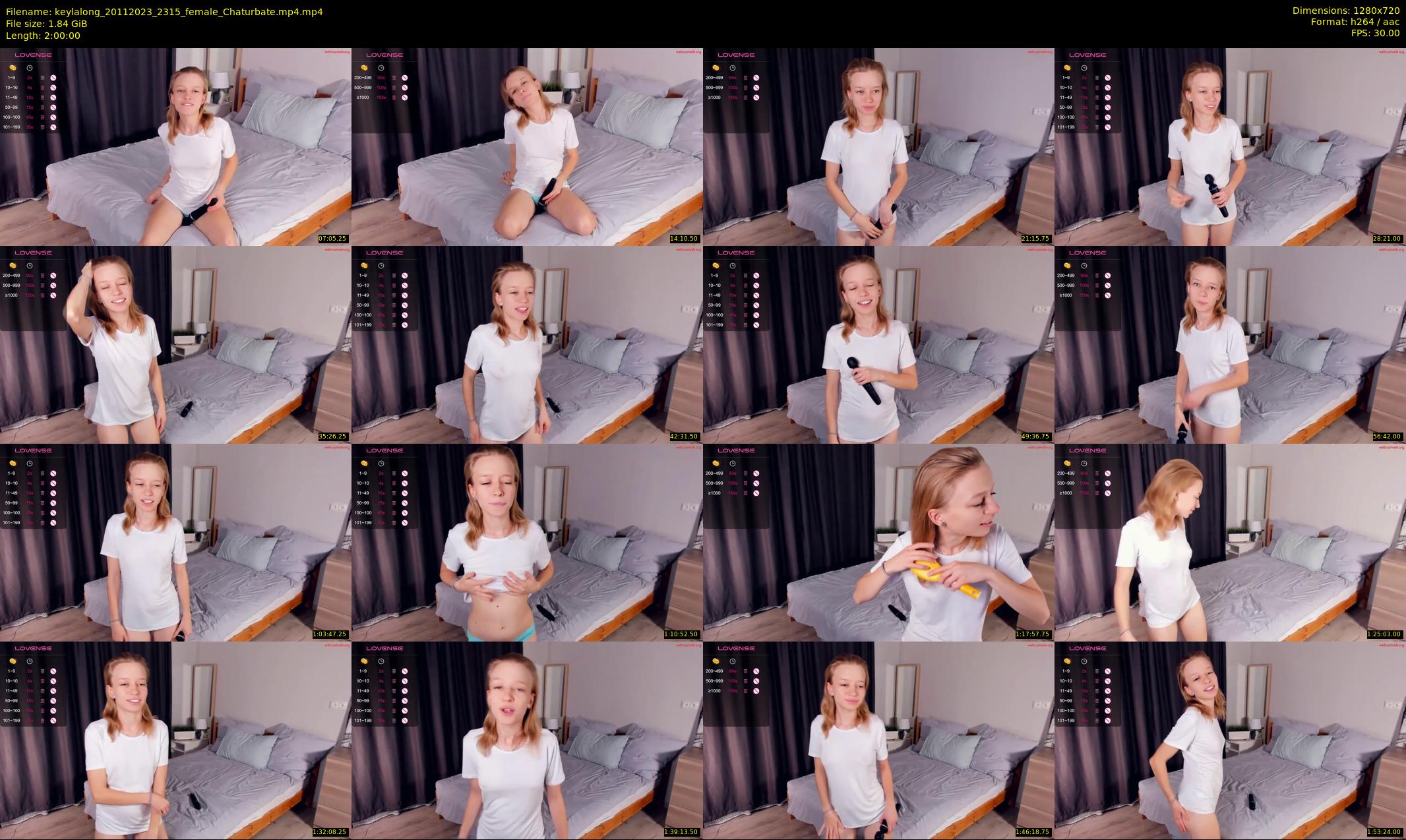 keylalong — 120 minute Chaturbate female cam show recording, 720p, Nov 20, 2023