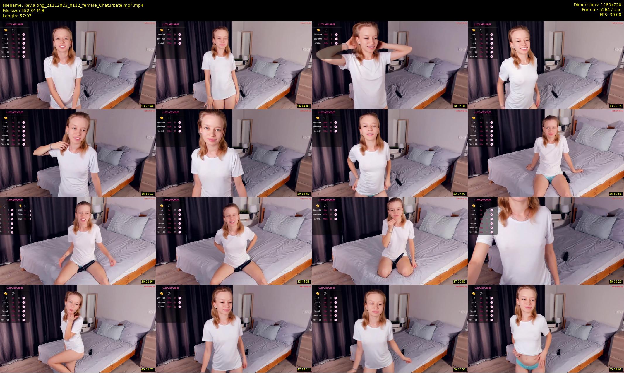 keylalong — 58 minute Chaturbate female cam show recording, 720p, Nov 21, 2023