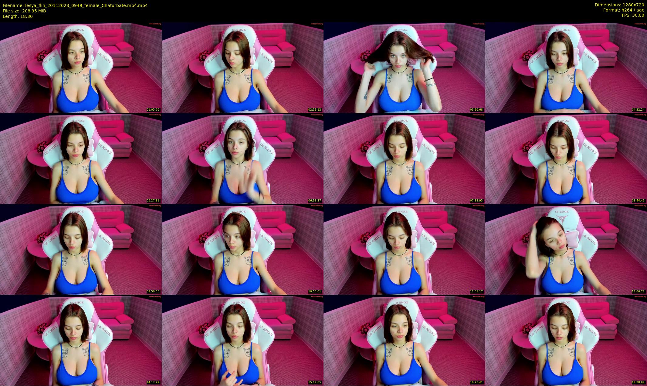 lesya_flin — 19 minute Chaturbate female cam show recording, 720p, Nov 20, 2023