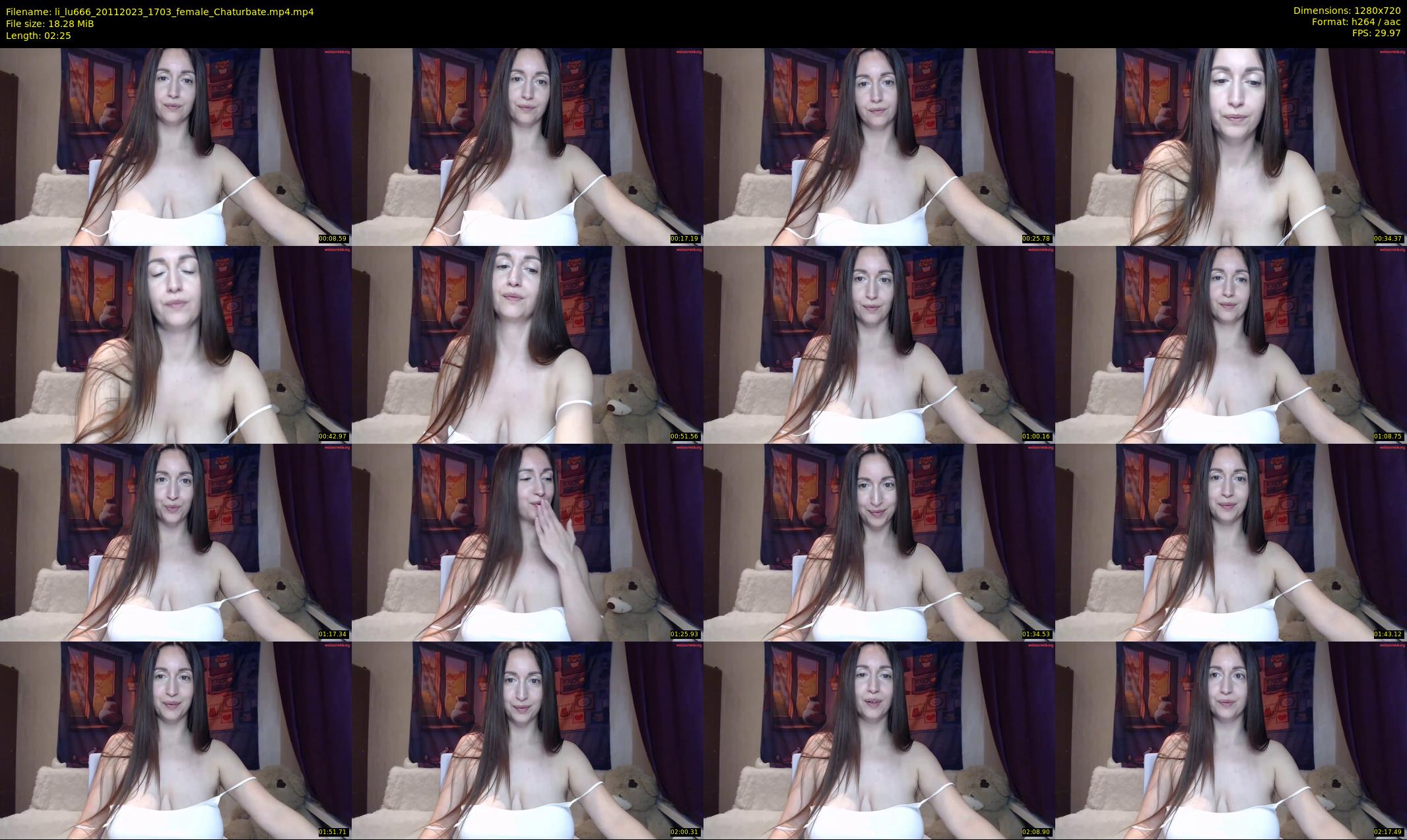 li_lu666 — 3 minute Chaturbate female cam show recording, 720p, Nov 20, 2023