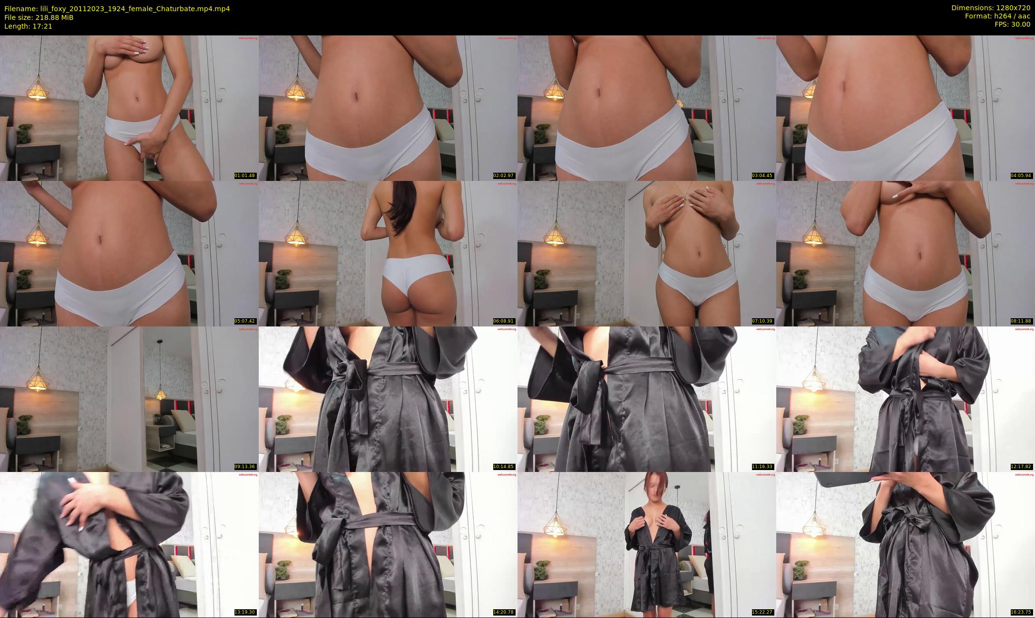 lili_foxy — 18 minute Chaturbate female cam show recording, 720p, Nov 20, 2023