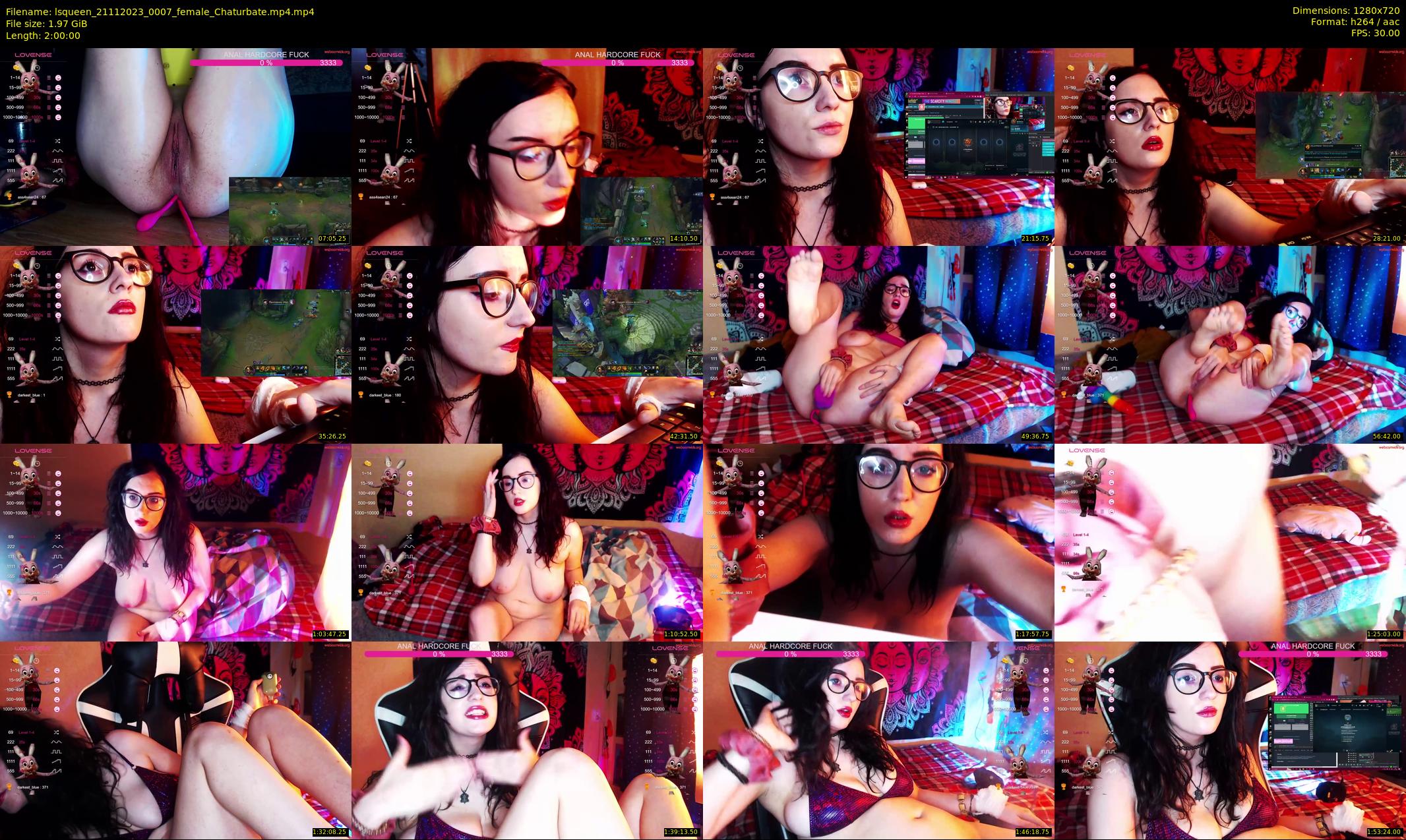 lsqueen — 120 minute Chaturbate female cam show recording, 720p, Nov 21, 2023