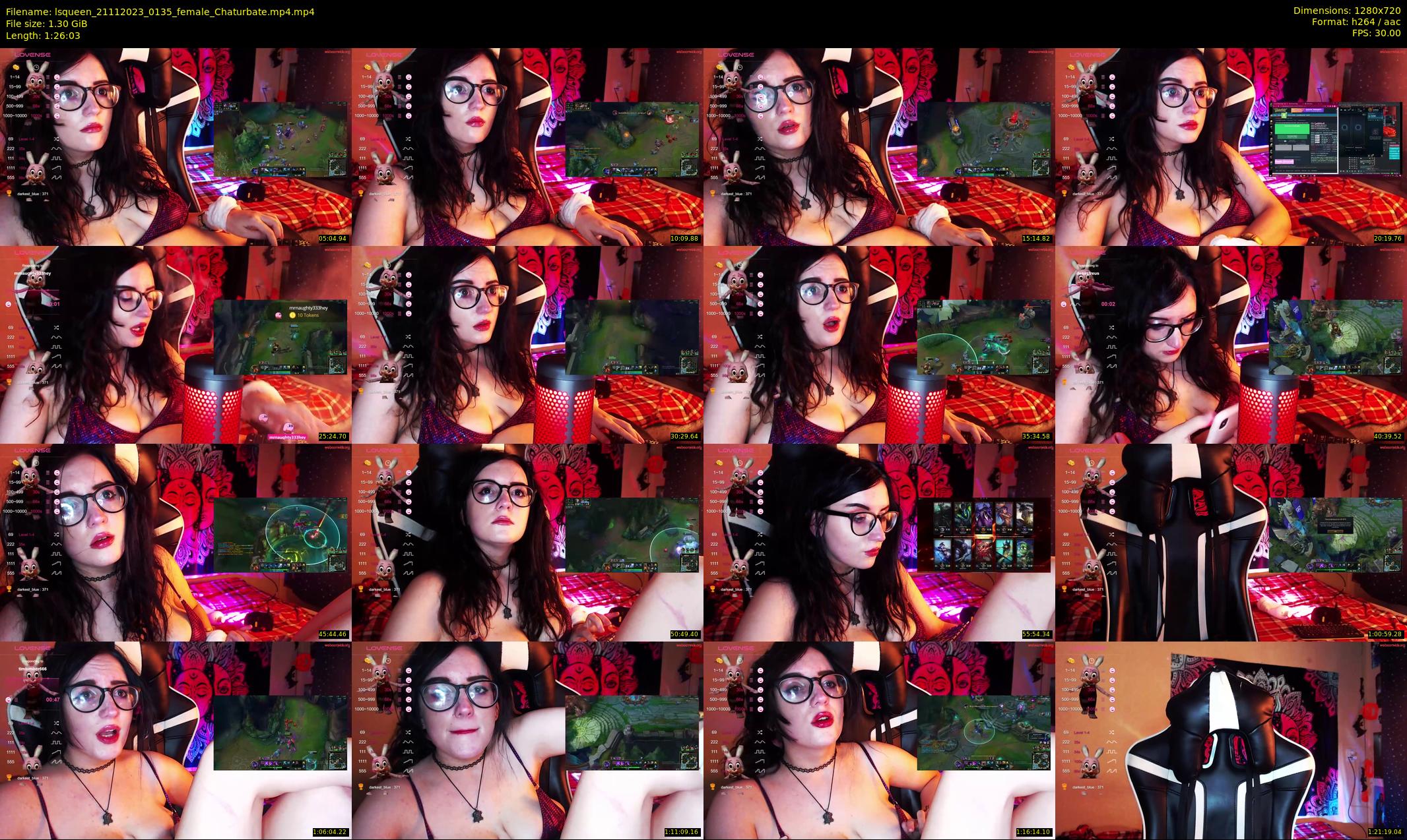 lsqueen — 87 minute Chaturbate female cam show recording, 720p, Nov 21, 2023