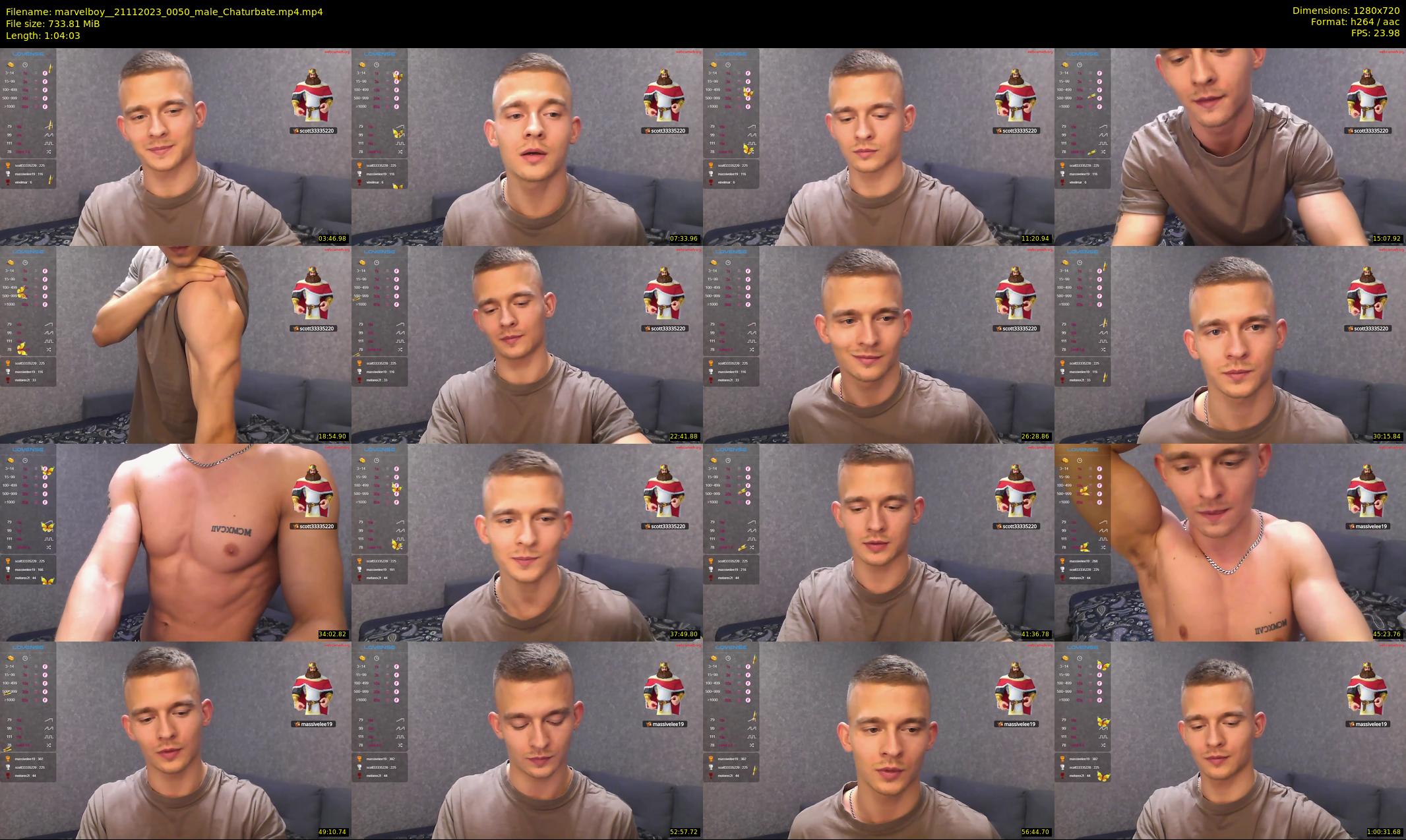 marvelboy_ — 65 minute Chaturbate male cam show recording, 720p, Nov 21, 2023