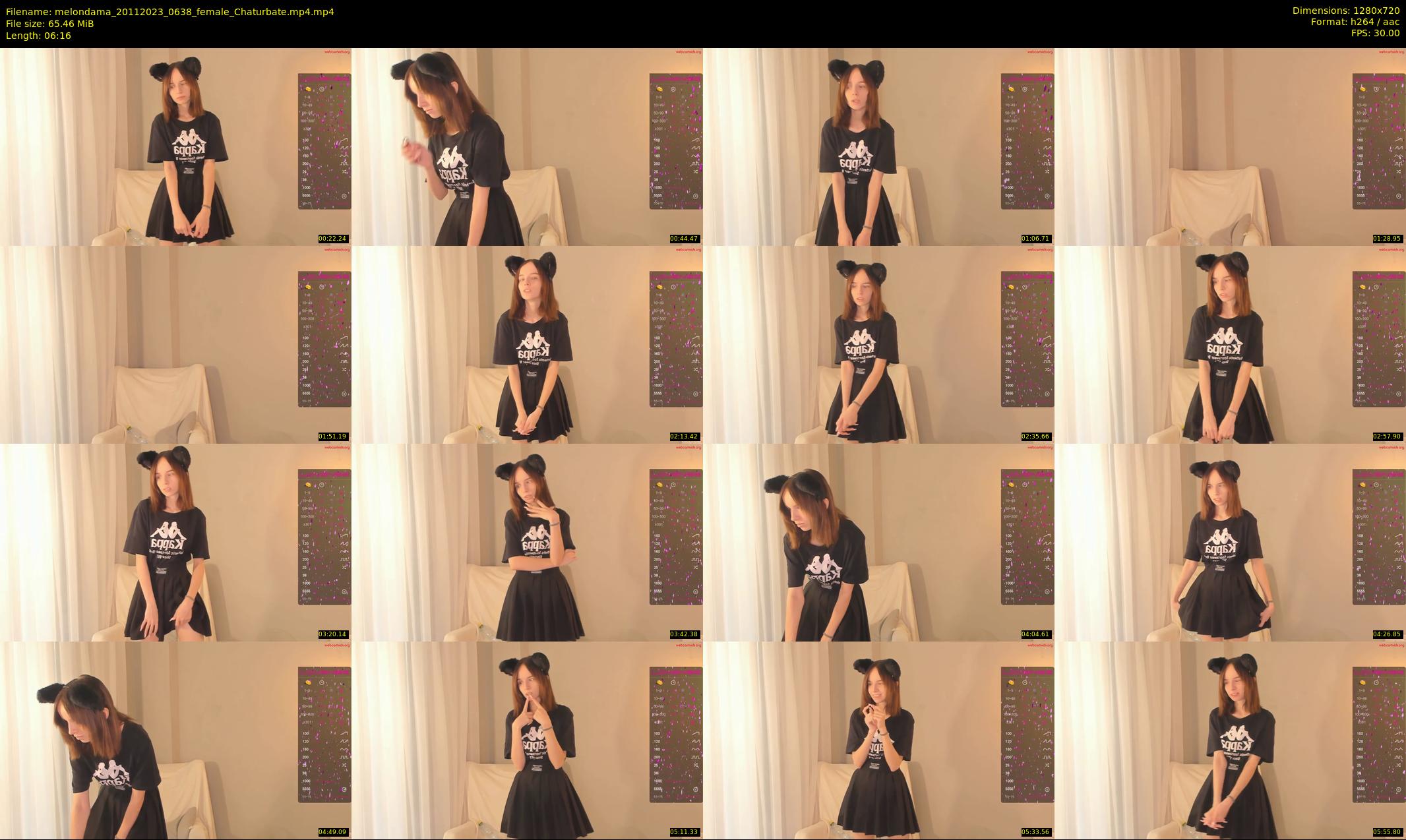 melondama — 7 minute Chaturbate female cam show recording, 720p, Nov 20, 2023