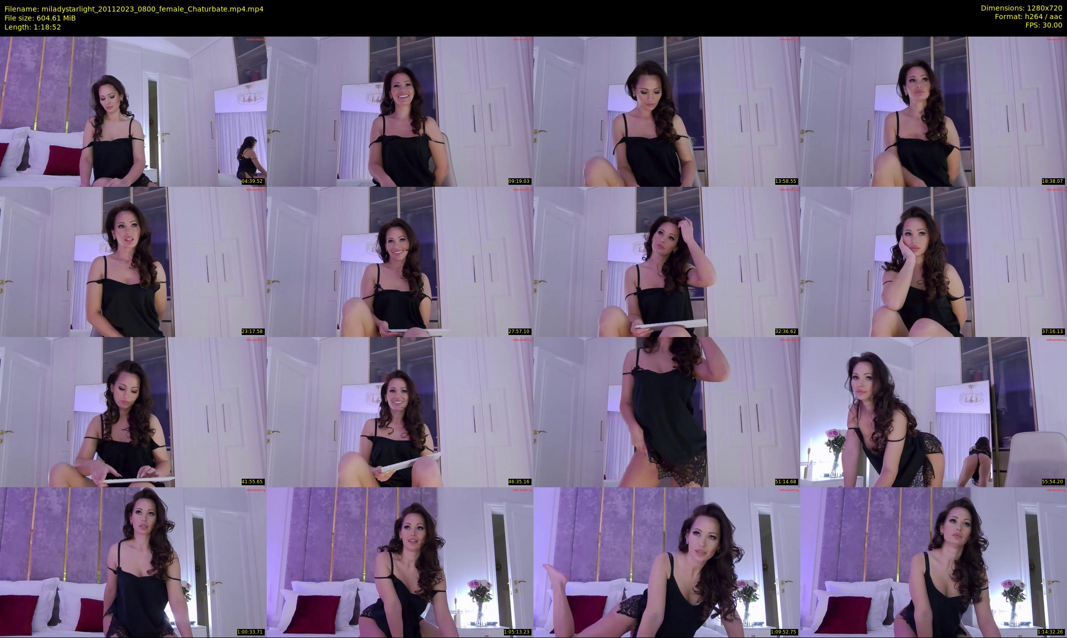 miladystarlight — 79 minute Chaturbate female cam show recording, 720p, Nov 20, 2023