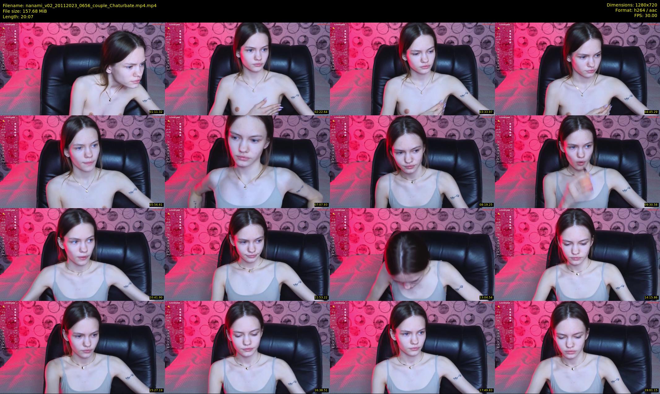 nanami_v02 — 21 minute Chaturbate couple cam show recording, 720p, Nov 20, 2023