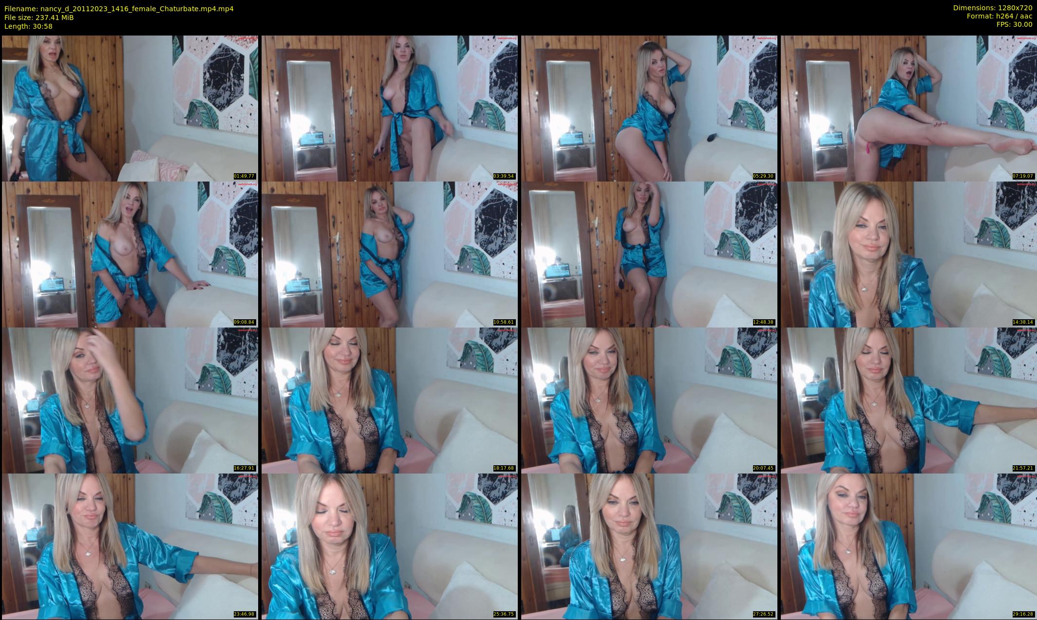 nancy_d — 31 minute Chaturbate female cam show recording, 720p, Nov 20, 2023