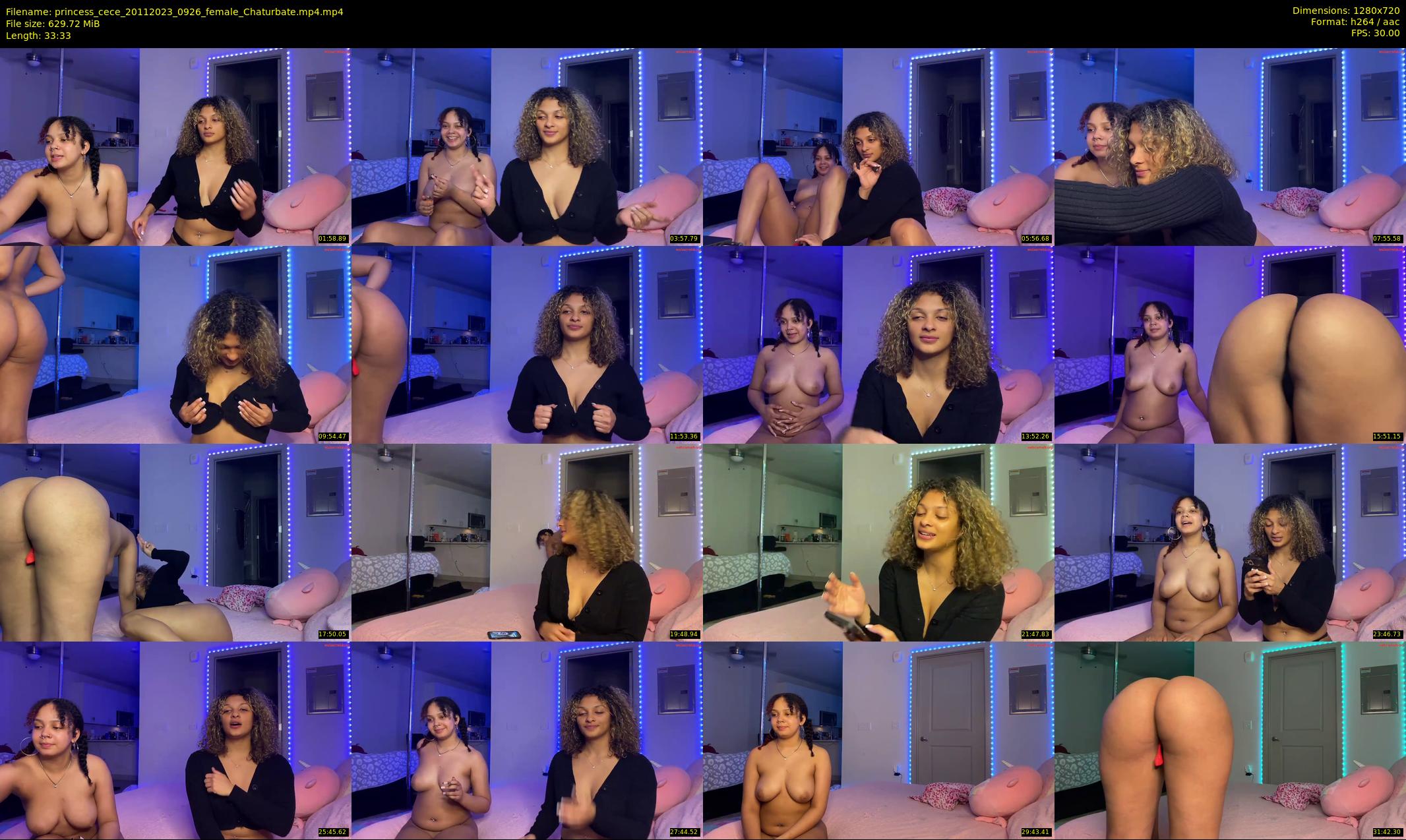 princess_cece — 34 minute Chaturbate female cam show recording, 720p, Nov 20, 2023