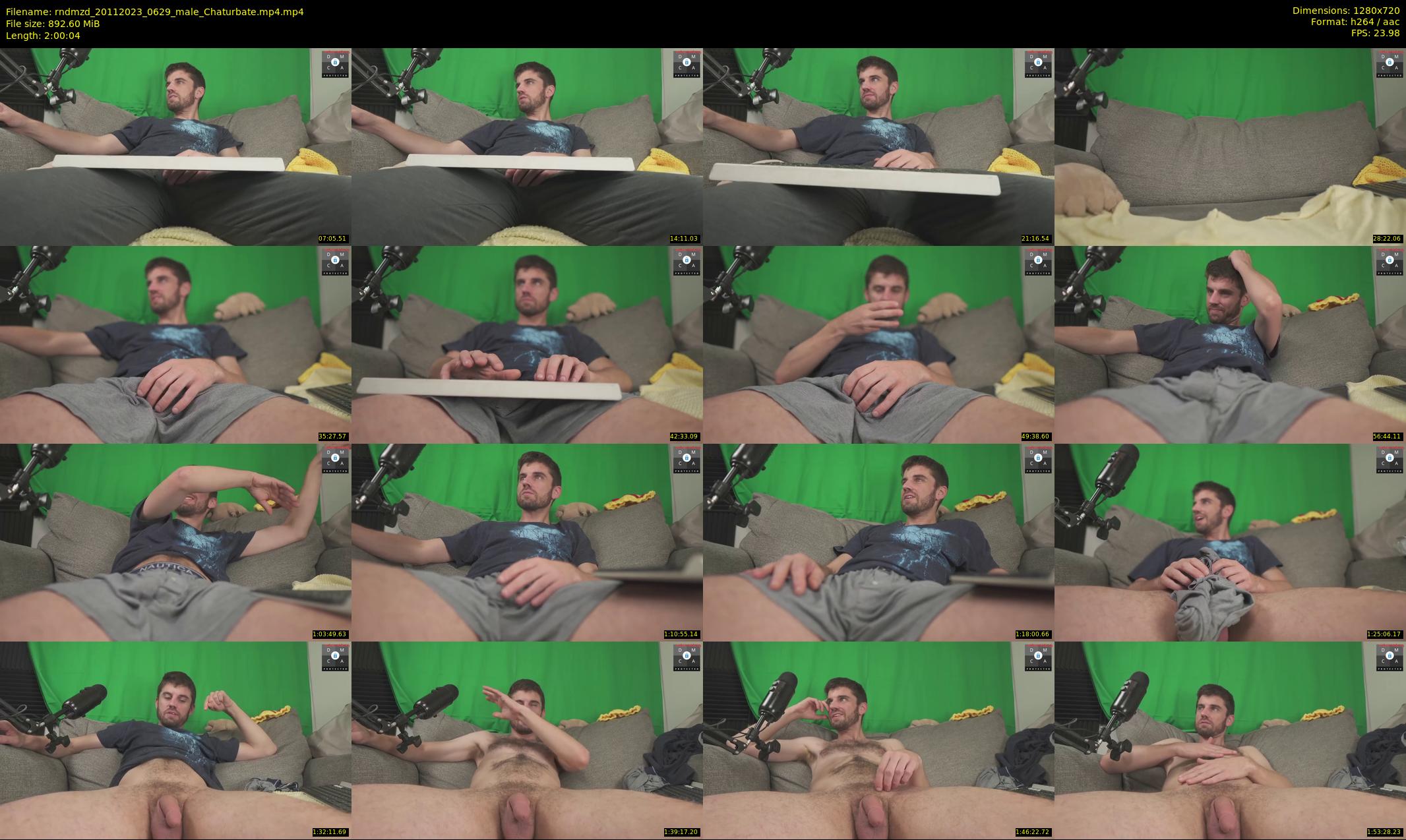 rndmzd — 121 minute Chaturbate male cam show recording, 720p, Nov 20, 2023