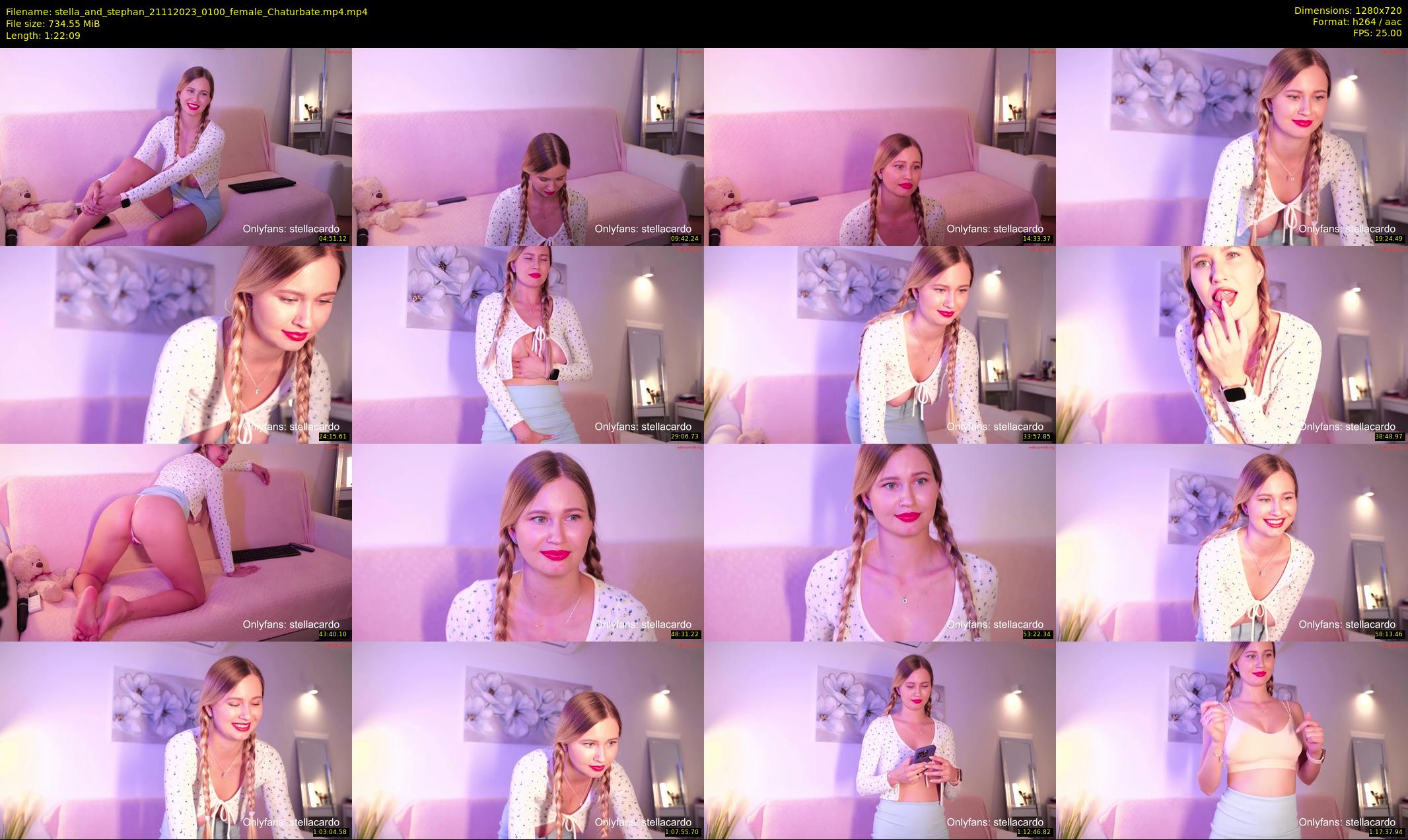 stella_and_stephan — 83 minute Chaturbate couple cam show recording, 720p, Nov 21, 2023