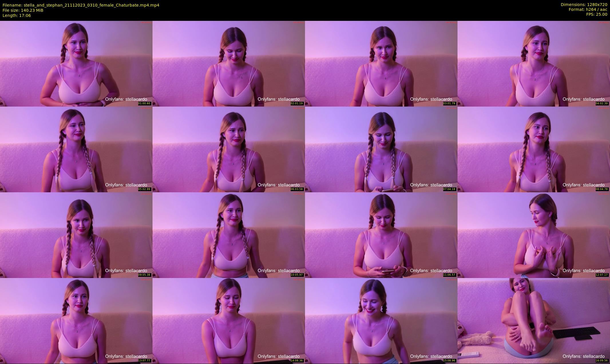 stella_and_stephan — 18 minute Chaturbate couple cam show recording, 720p, Nov 21, 2023