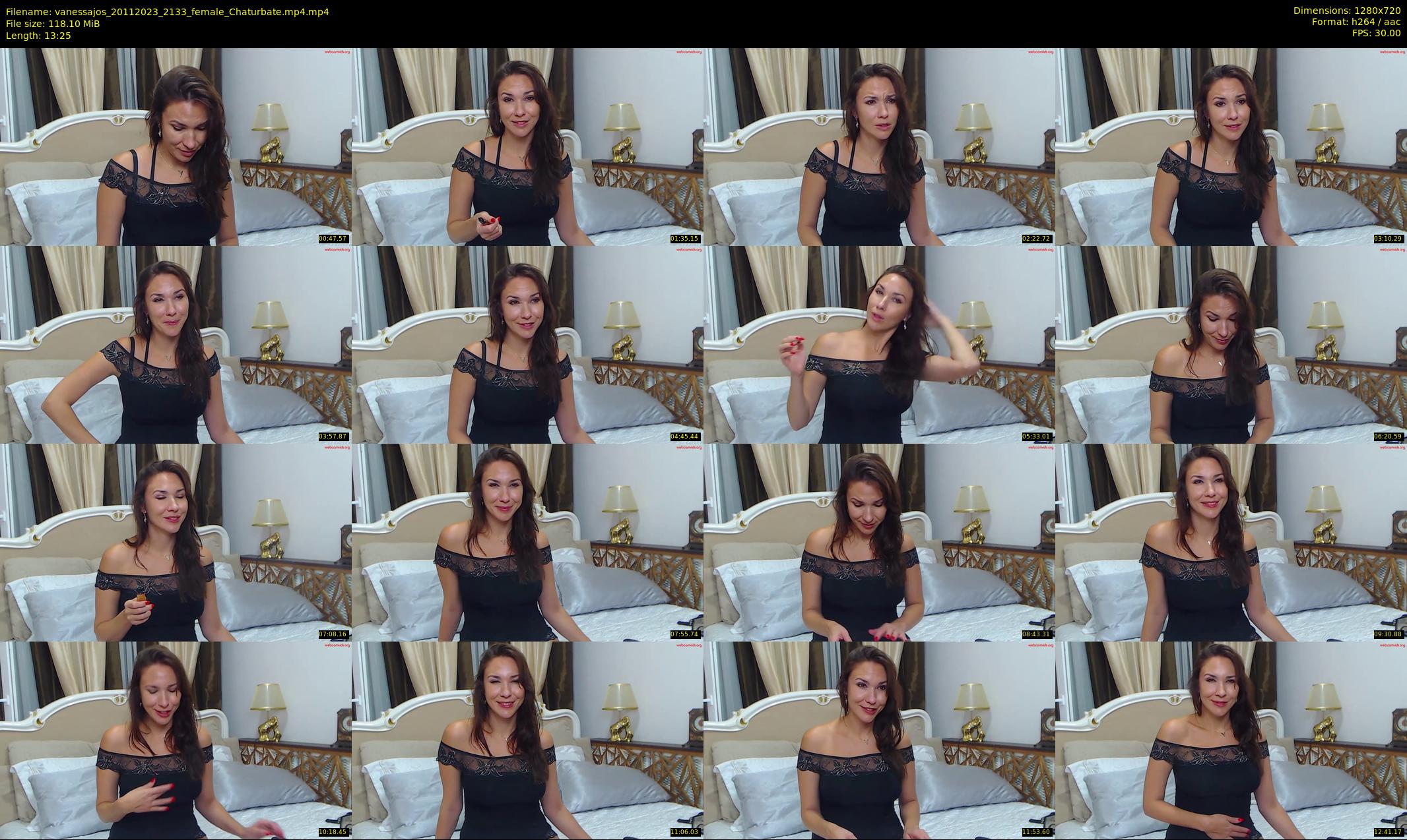 vanessajos — 14 minute Chaturbate female cam show recording, 720p, Nov 20, 2023