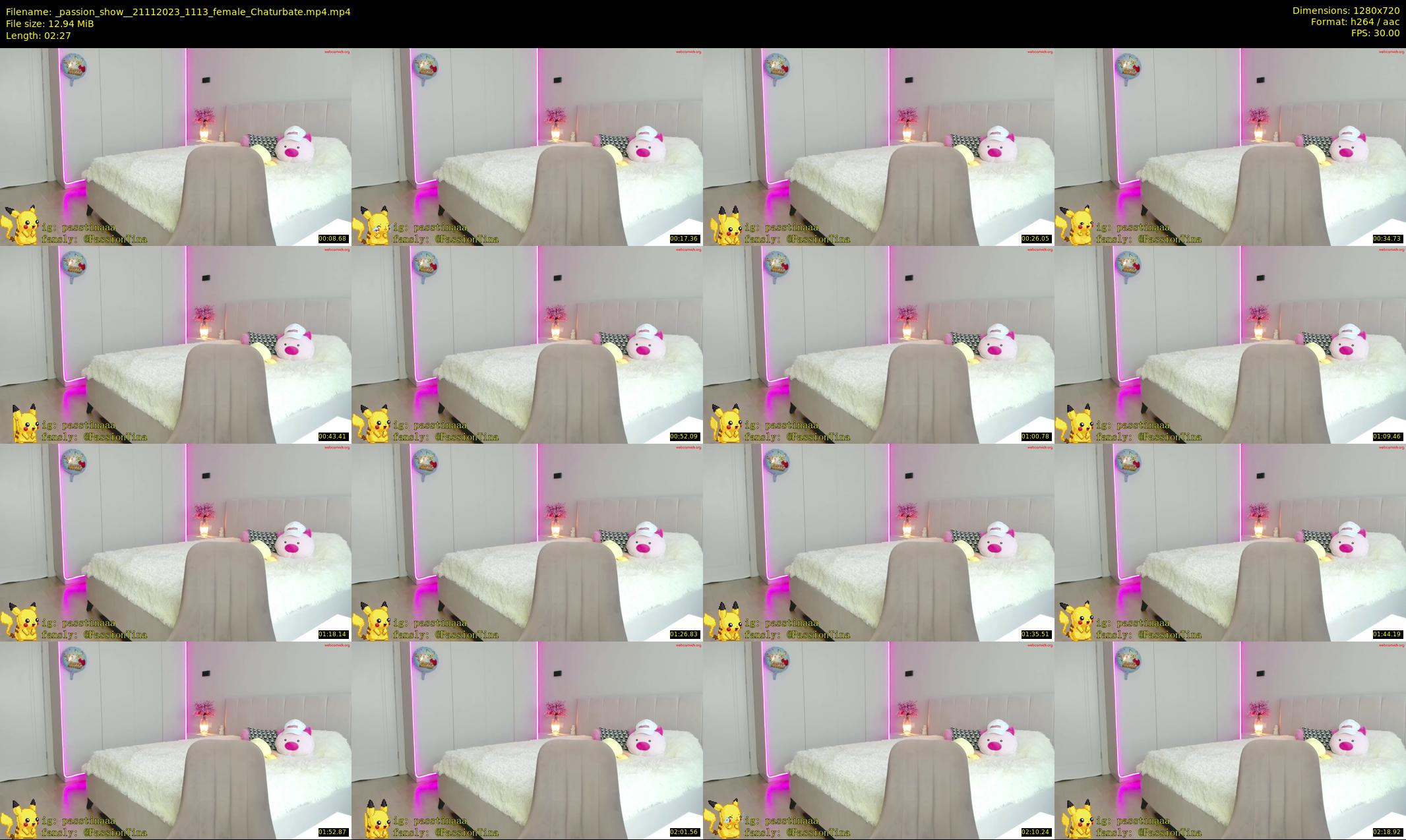 _passion_show_ — 3 minute Chaturbate couple cam show recording, 720p, Nov 21, 2023