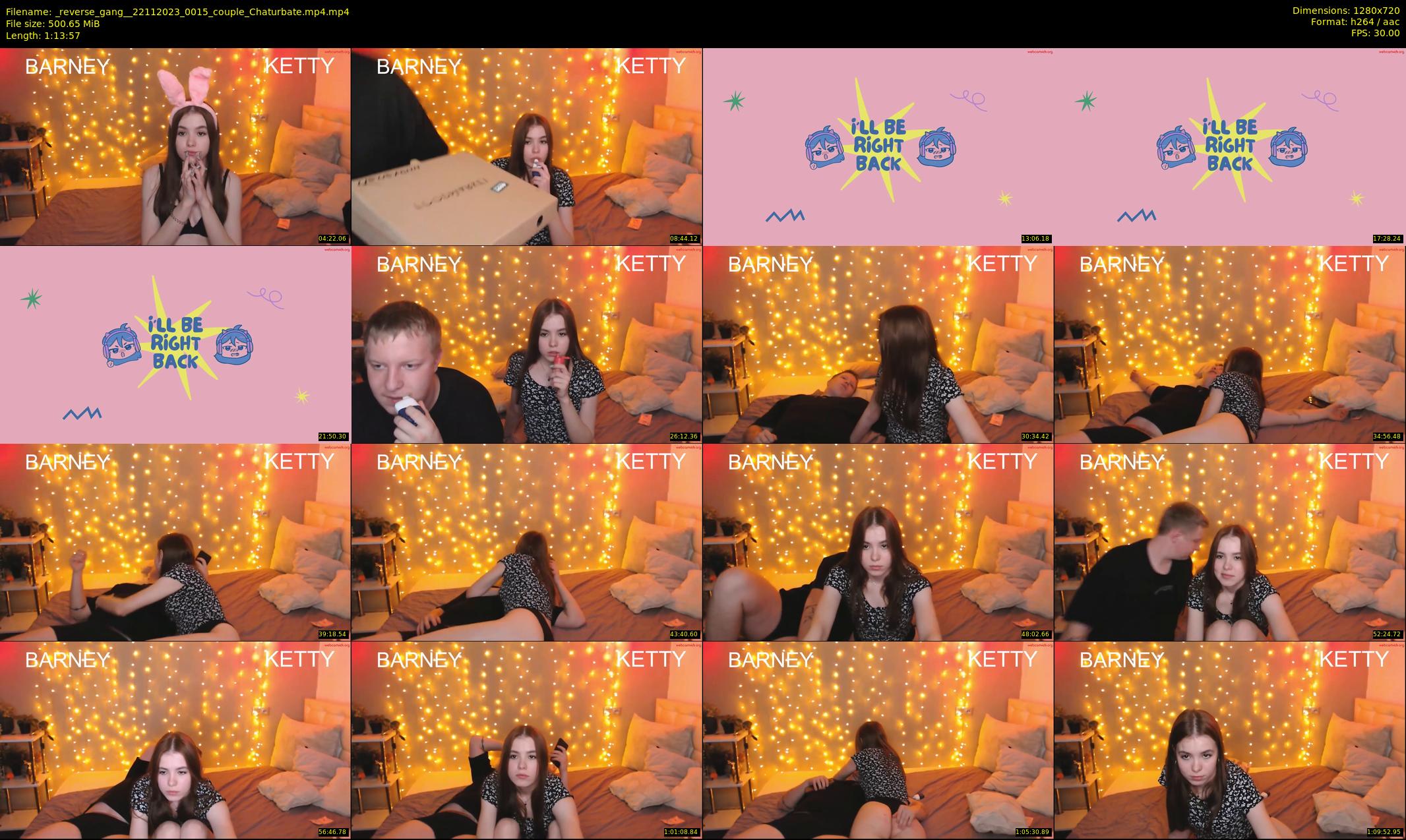 _reverse_gang_ — 74 minute Chaturbate couple cam show recording, 720p, Nov 22, 2023