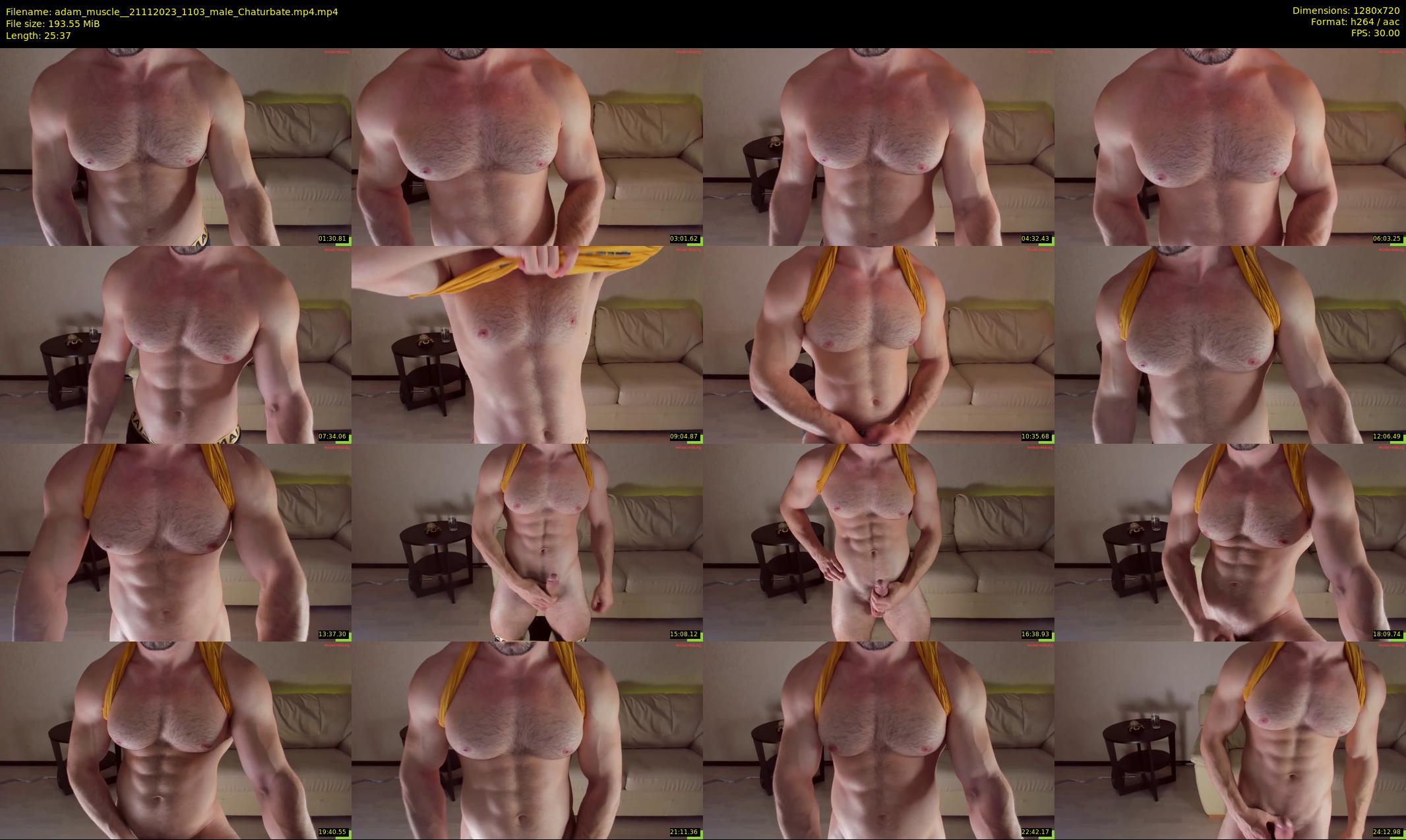 adam_muscle_ — 26 minute Chaturbate male cam show recording, 720p, Nov 21, 2023