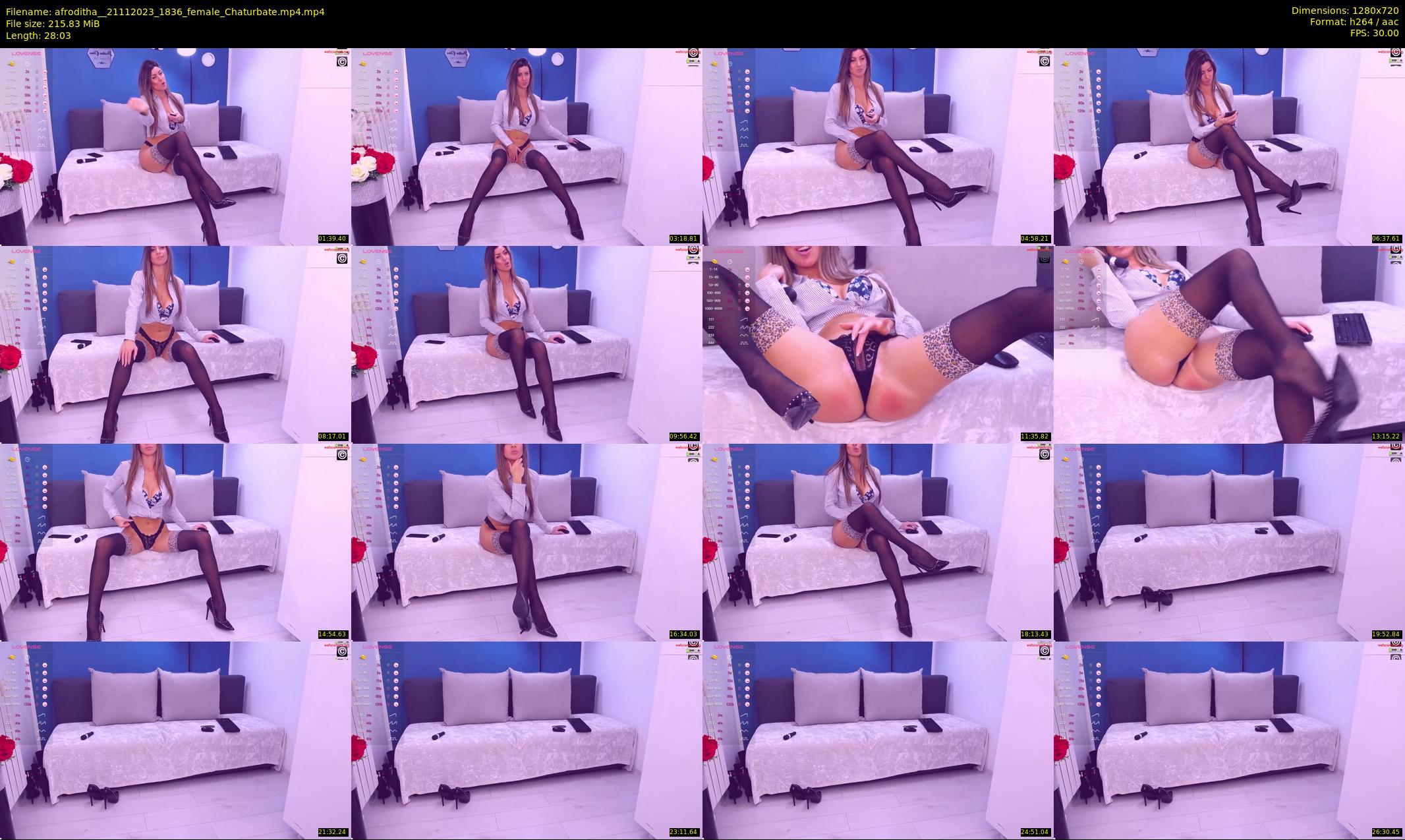 afroditha_ — 29 minute Chaturbate female cam show recording, 720p, Nov 21, 2023