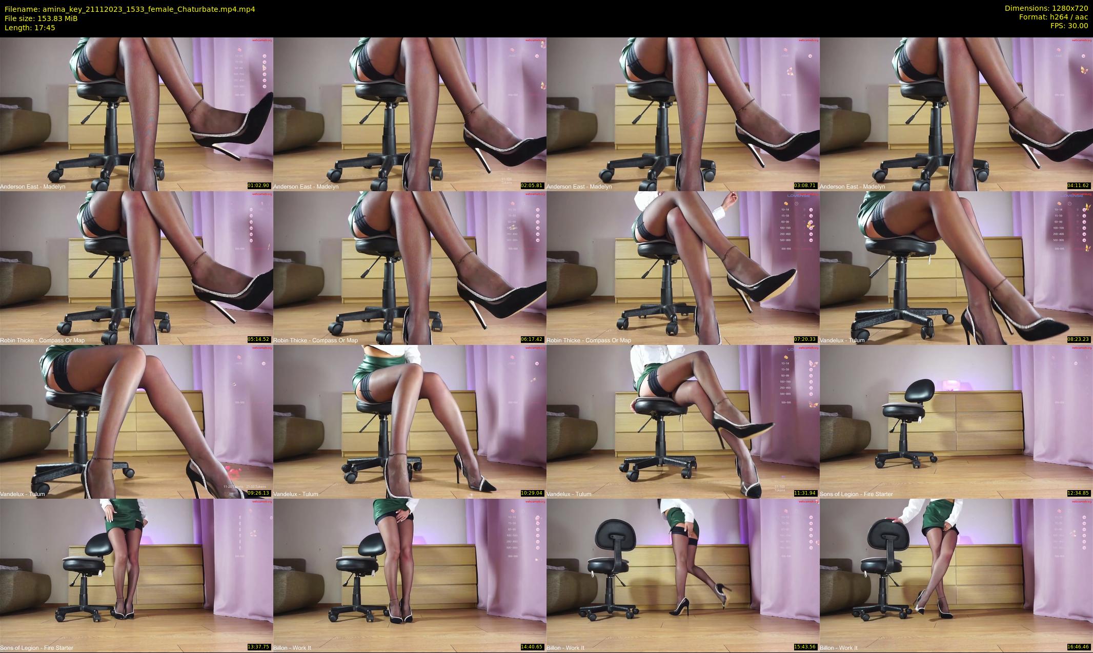 amina_key — 18 minute Chaturbate female cam show recording, 720p, Nov 21, 2023