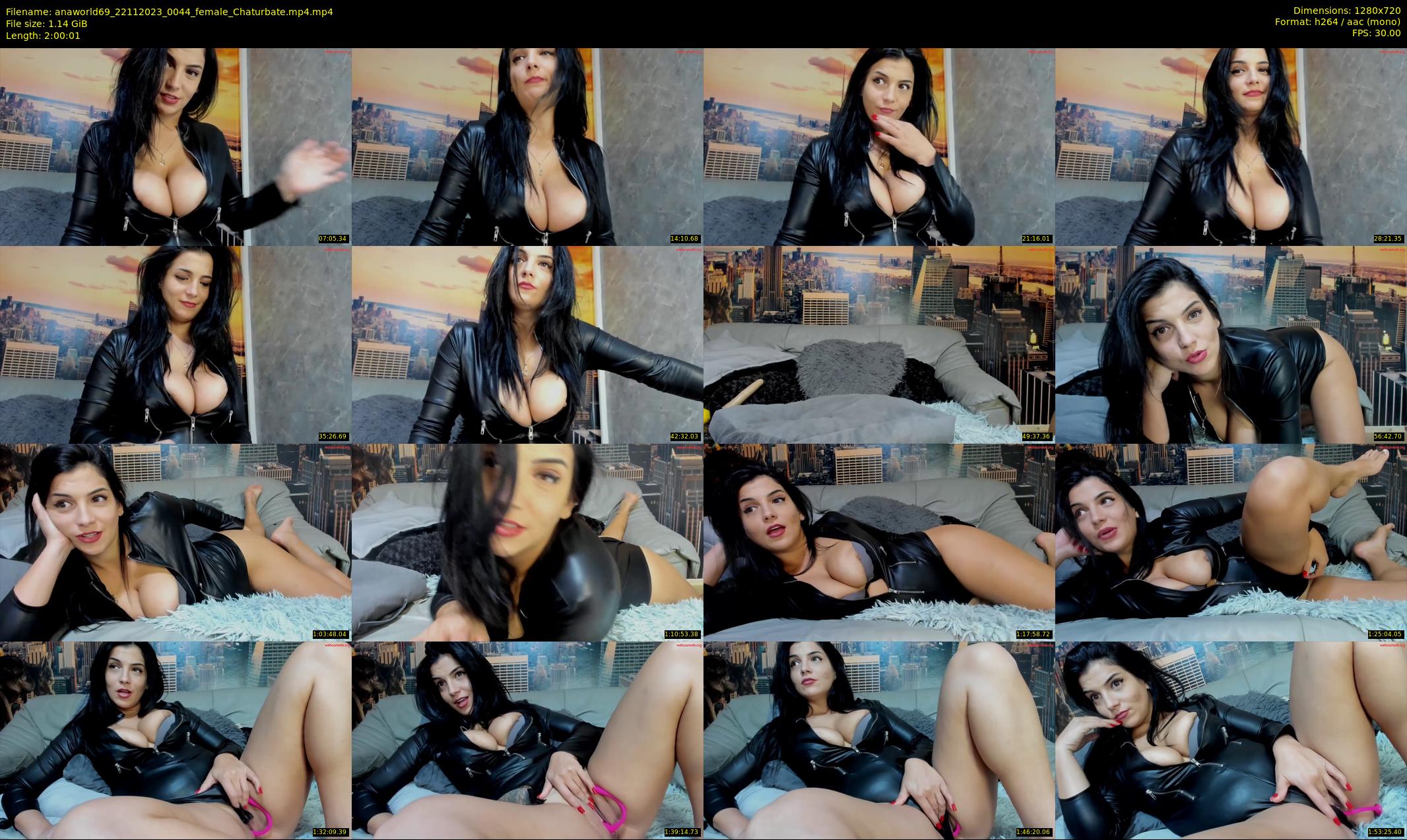 anaworld69 — 121 minute Chaturbate female cam show recording, 720p, Nov 22, 2023