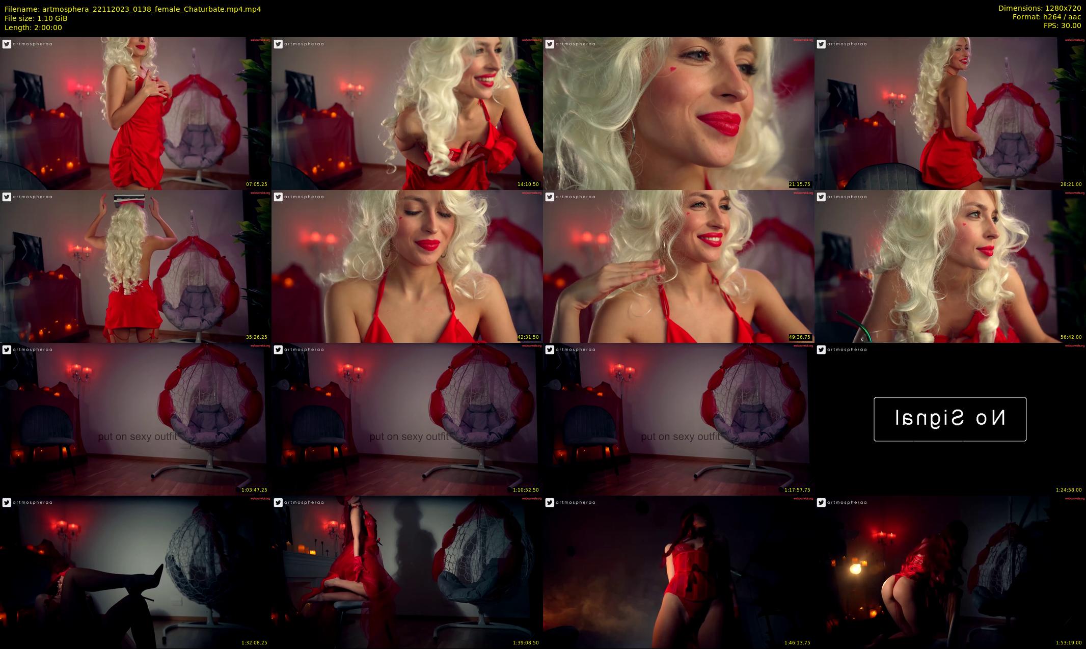 artmosphera — 120 minute Chaturbate female cam show recording, 720p, Nov 22, 2023