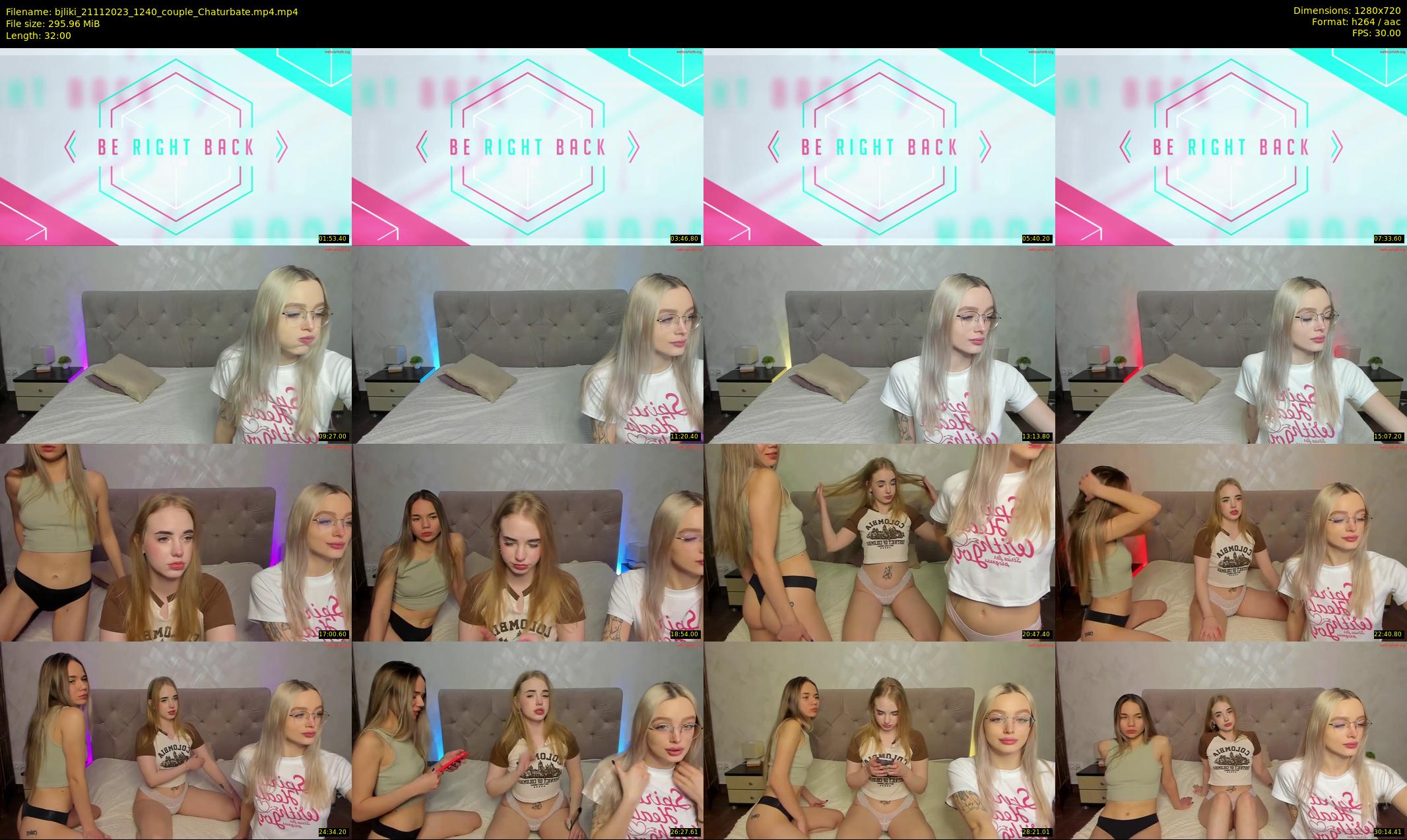 bjliki — 32 minute Chaturbate couple cam show recording, 720p, Nov 21, 2023