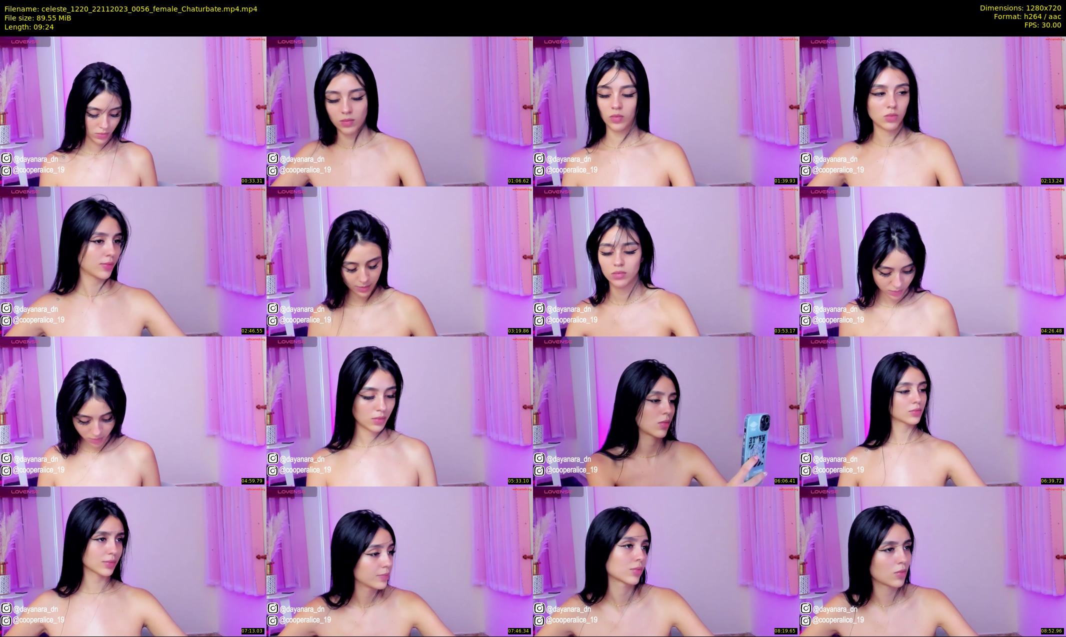 celeste_1220 — 10 minute Chaturbate female cam show recording, 720p, Nov 22, 2023