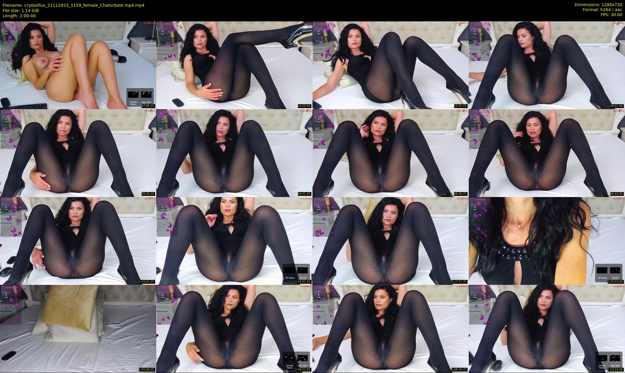 crystallluv — 120 minute Chaturbate female cam show recording, 720p, Nov 21, 2023