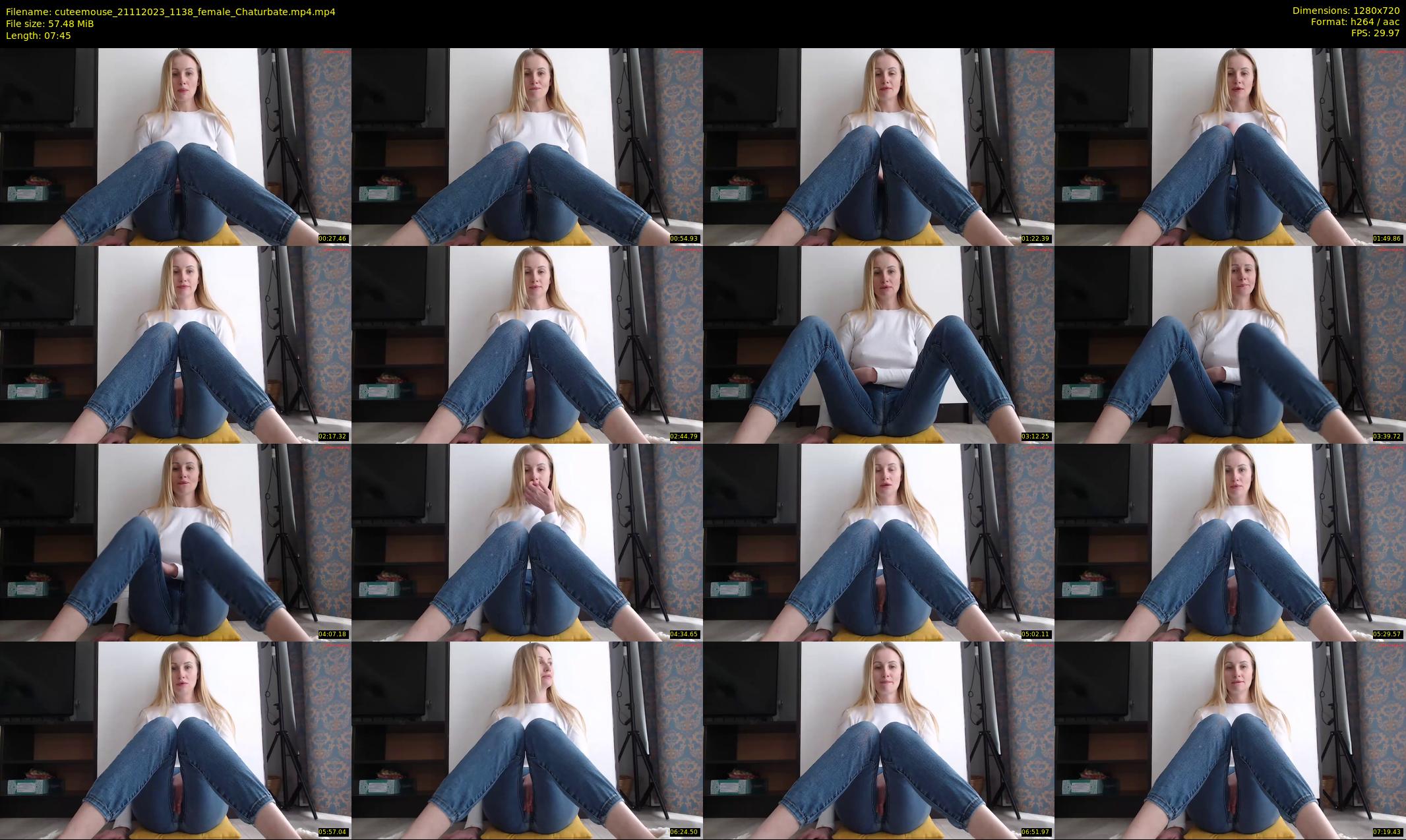 cuteemouse — 8 minute Chaturbate female cam show recording, 720p, Nov 21, 2023