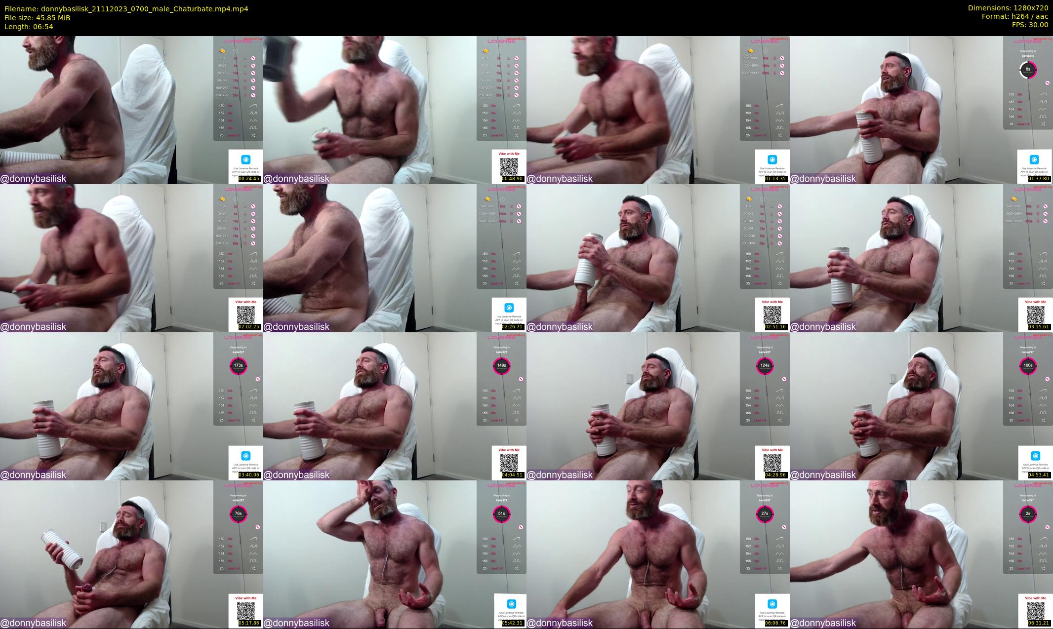 donnybasilisk — 7 minute Chaturbate male cam show recording, 720p, Nov 21, 2023