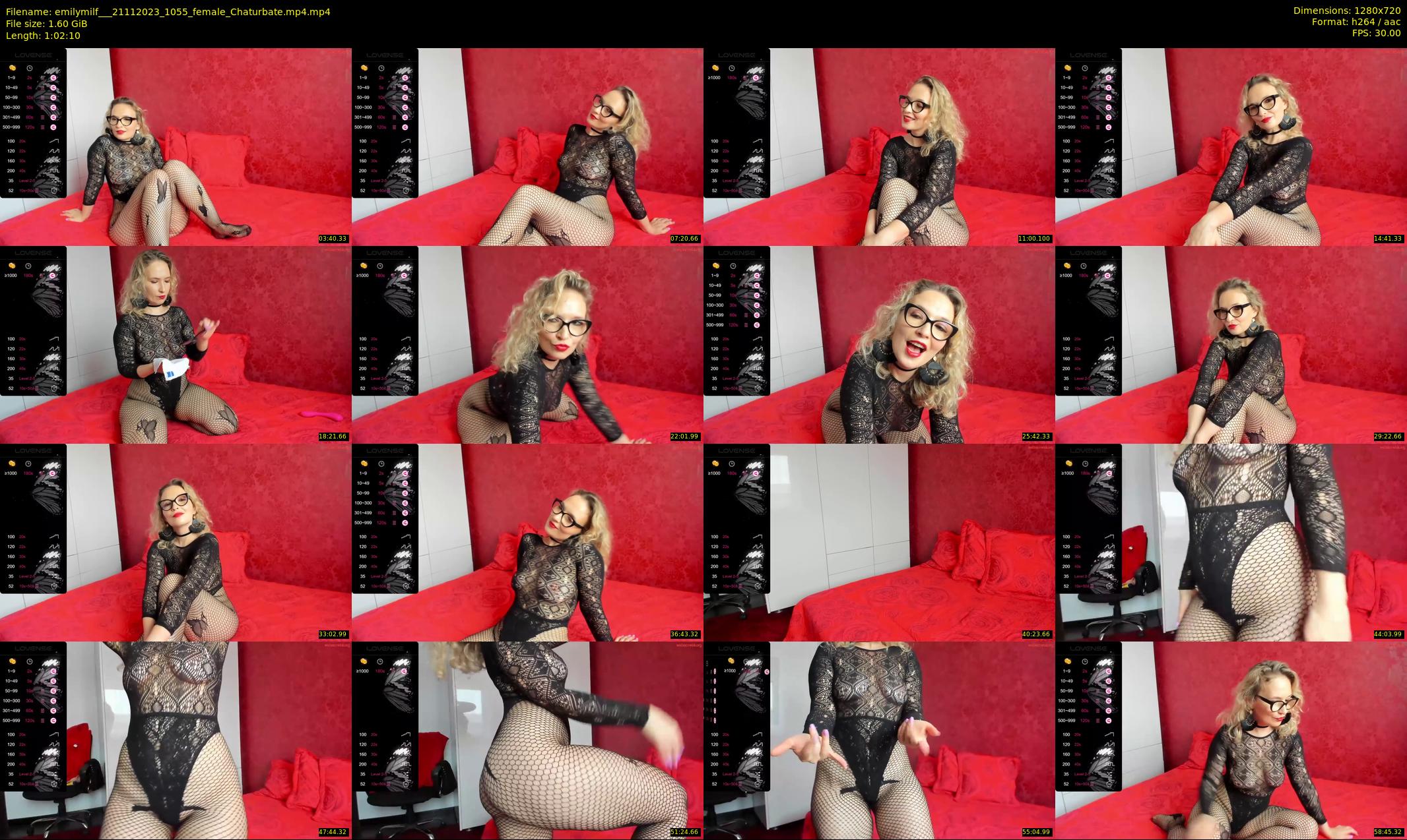 emilymilf__ — 63 minute Chaturbate female cam show recording, 720p, Nov 21, 2023