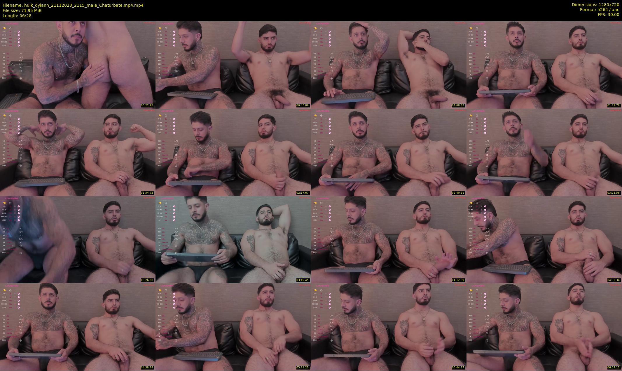 hulk_dylann — 7 minute Chaturbate male cam show recording, 720p, Nov 21, 2023