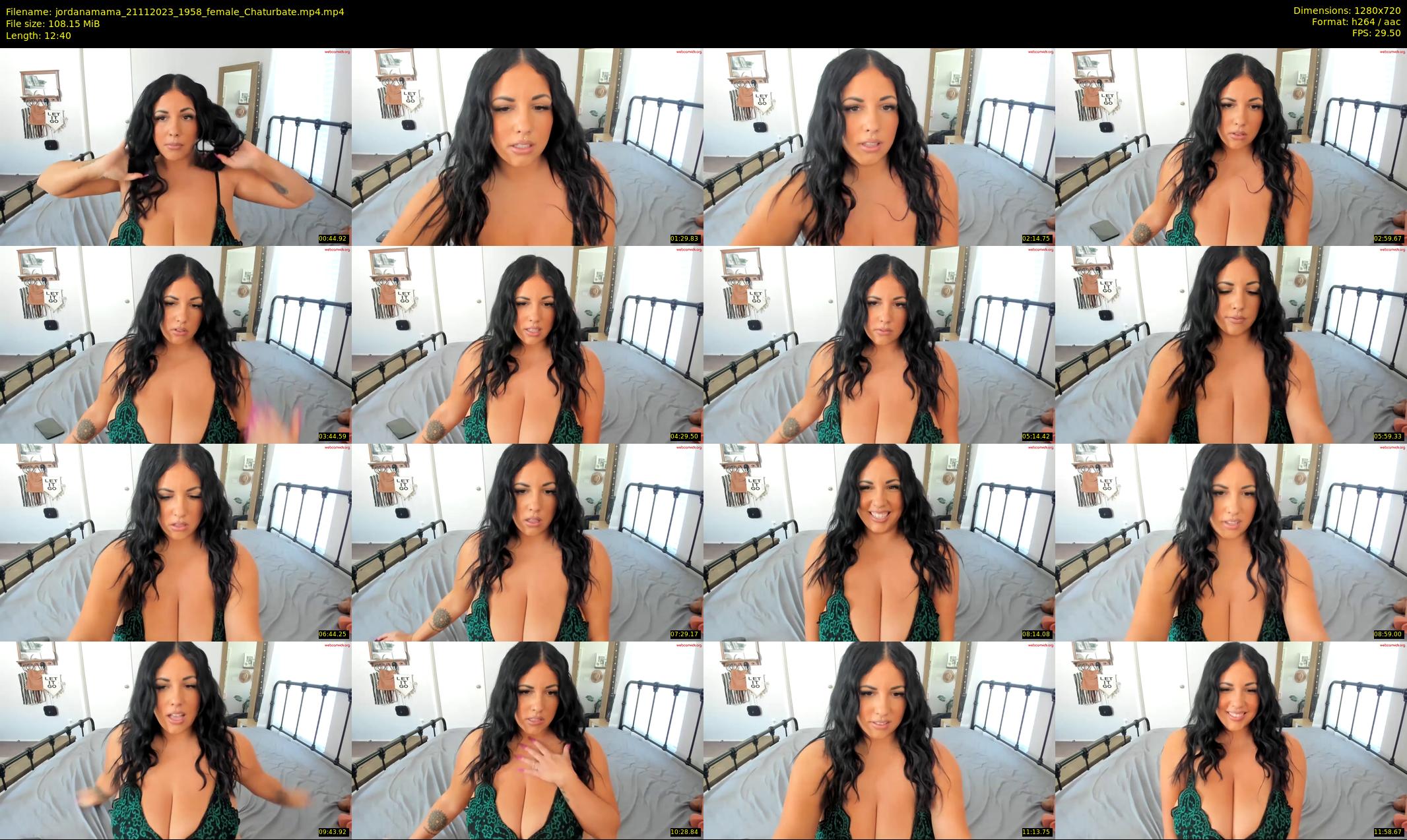 jordanamama — 13 minute Chaturbate couple cam show recording, 720p, Nov 21, 2023