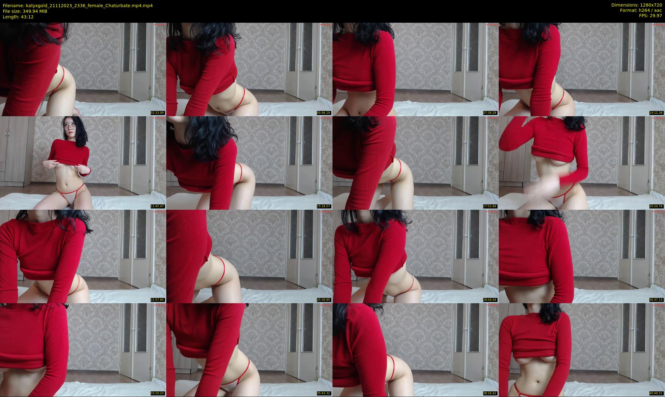 katyxgold — 44 minute Chaturbate female cam show recording, 720p, Nov 21, 2023