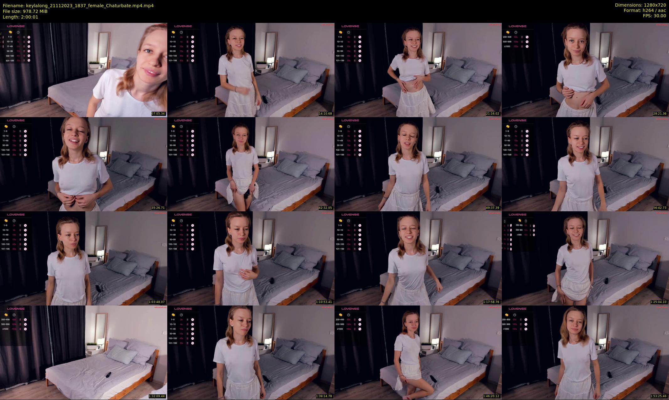 keylalong — 121 minute Chaturbate female cam show recording, 720p, Nov 21, 2023