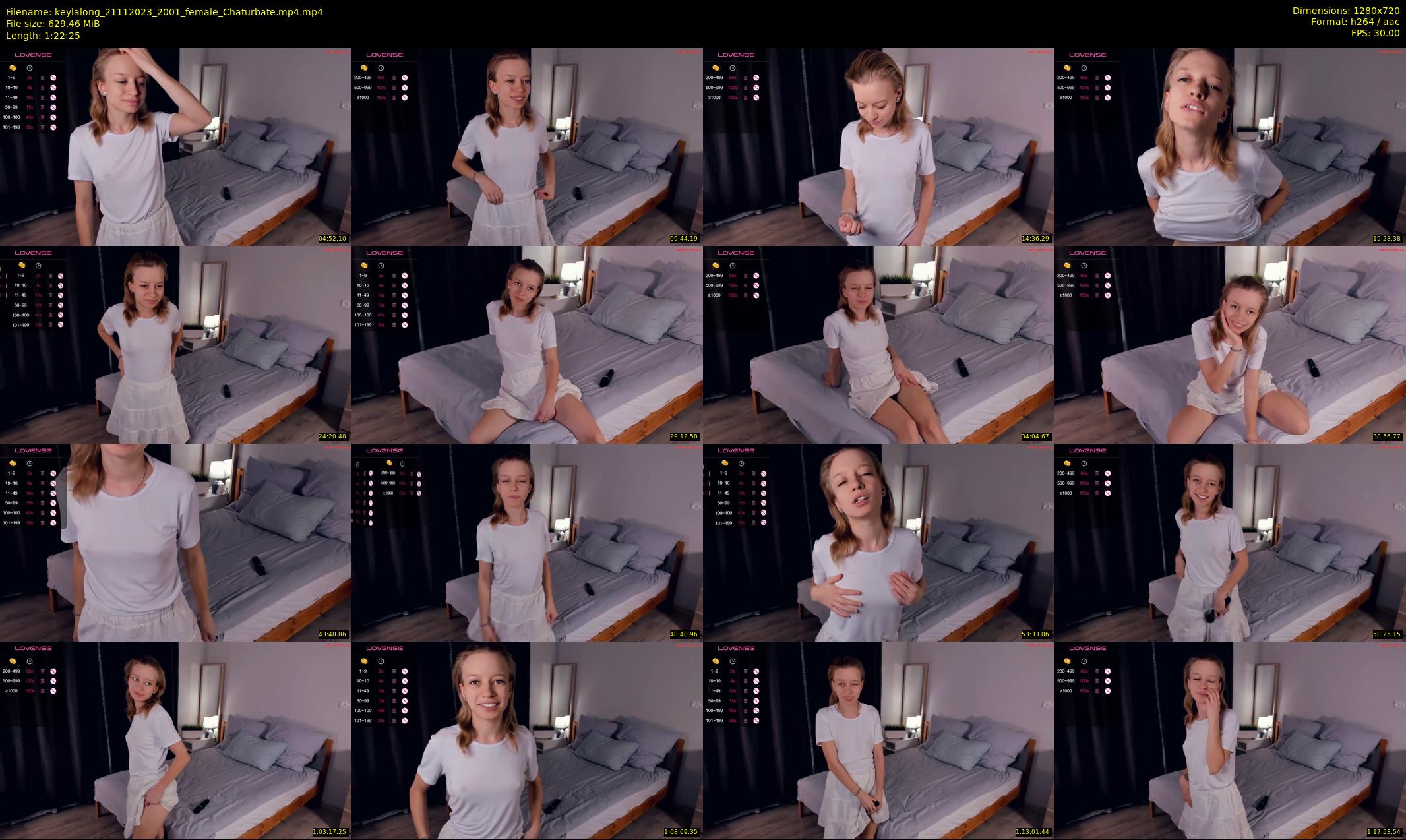 keylalong — 83 minute Chaturbate female cam show recording, 720p, Nov 21, 2023