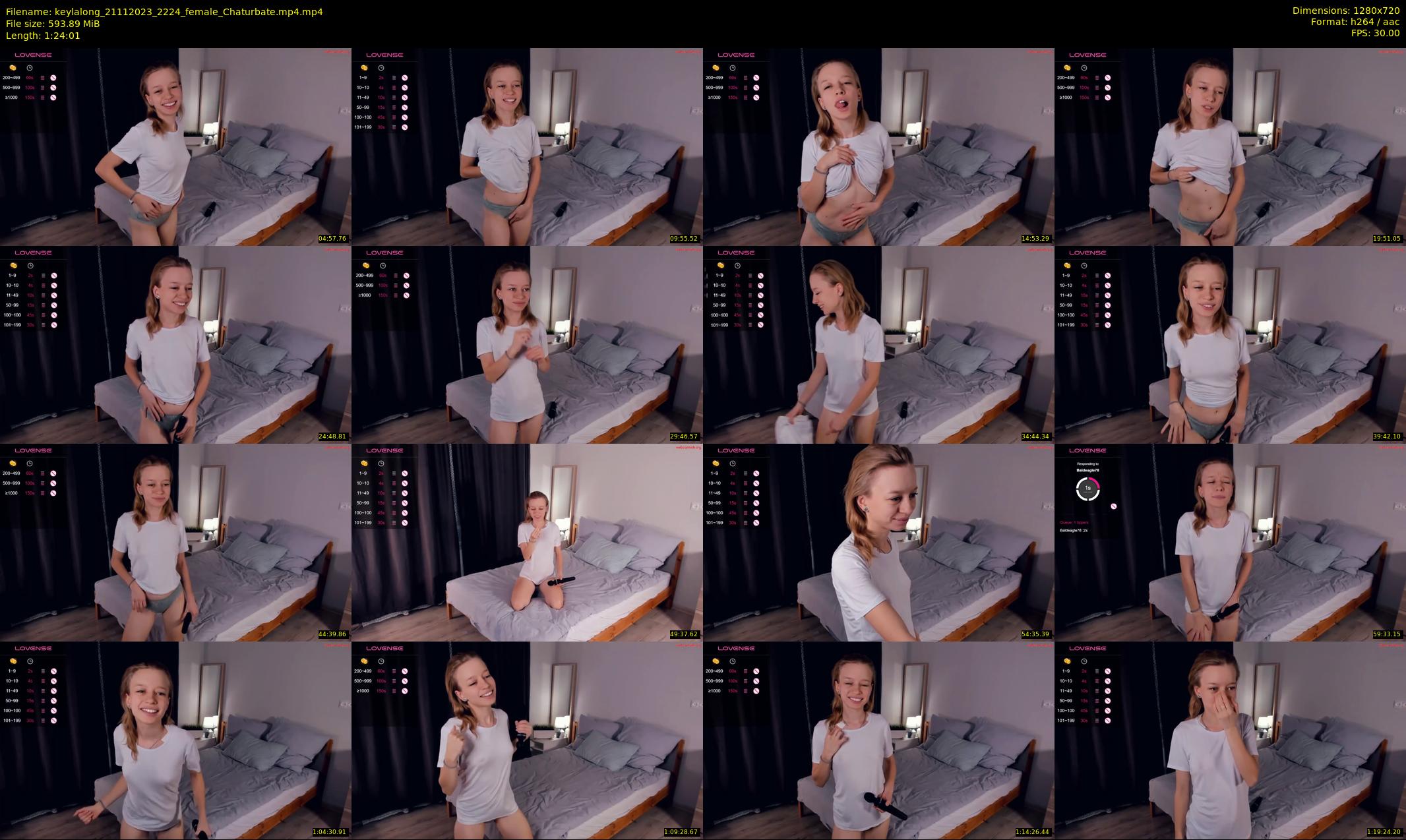 keylalong — 85 minute Chaturbate female cam show recording, 720p, Nov 21, 2023