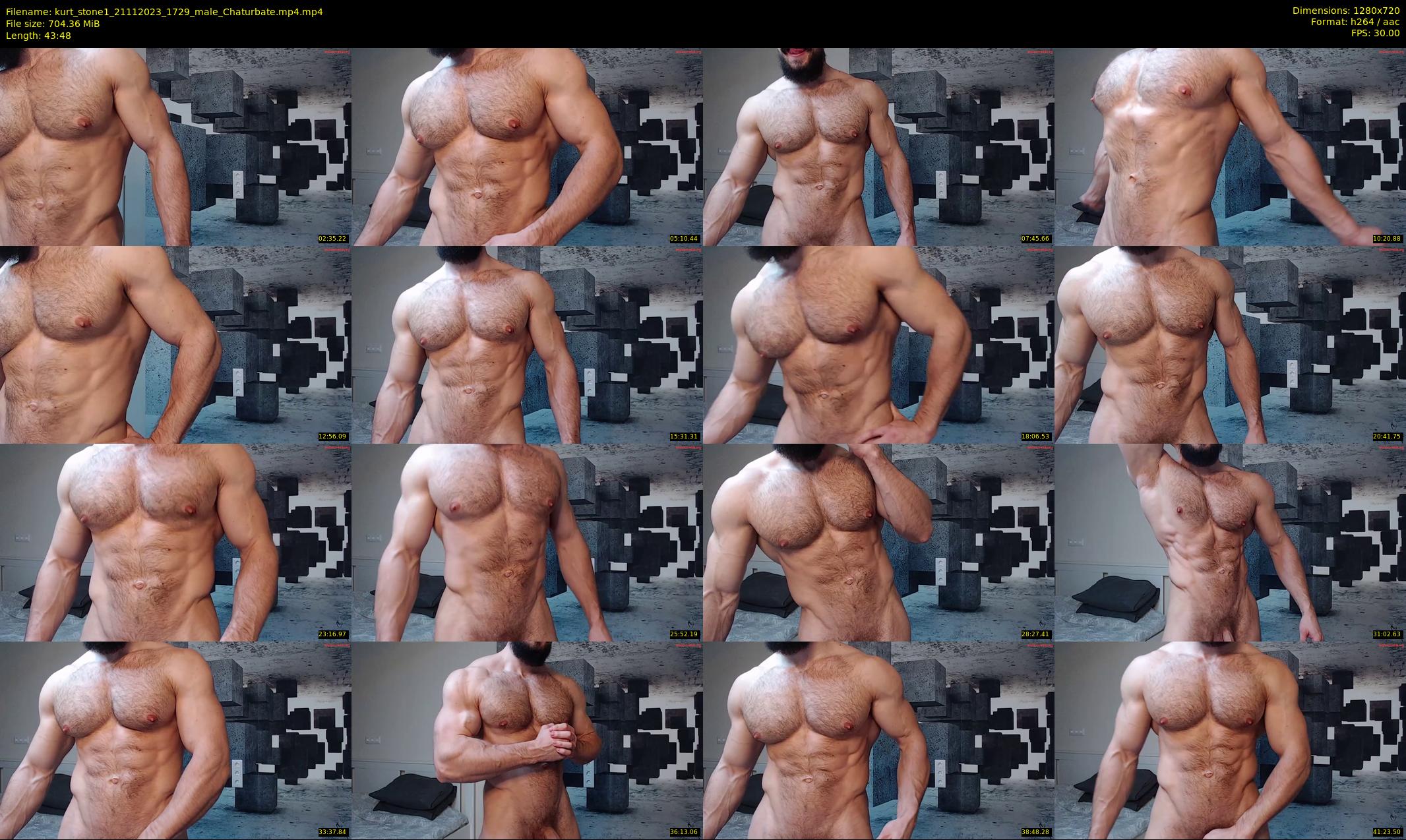 kurt_stone1 — 44 minute Chaturbate male cam show recording, 720p, Nov 21, 2023