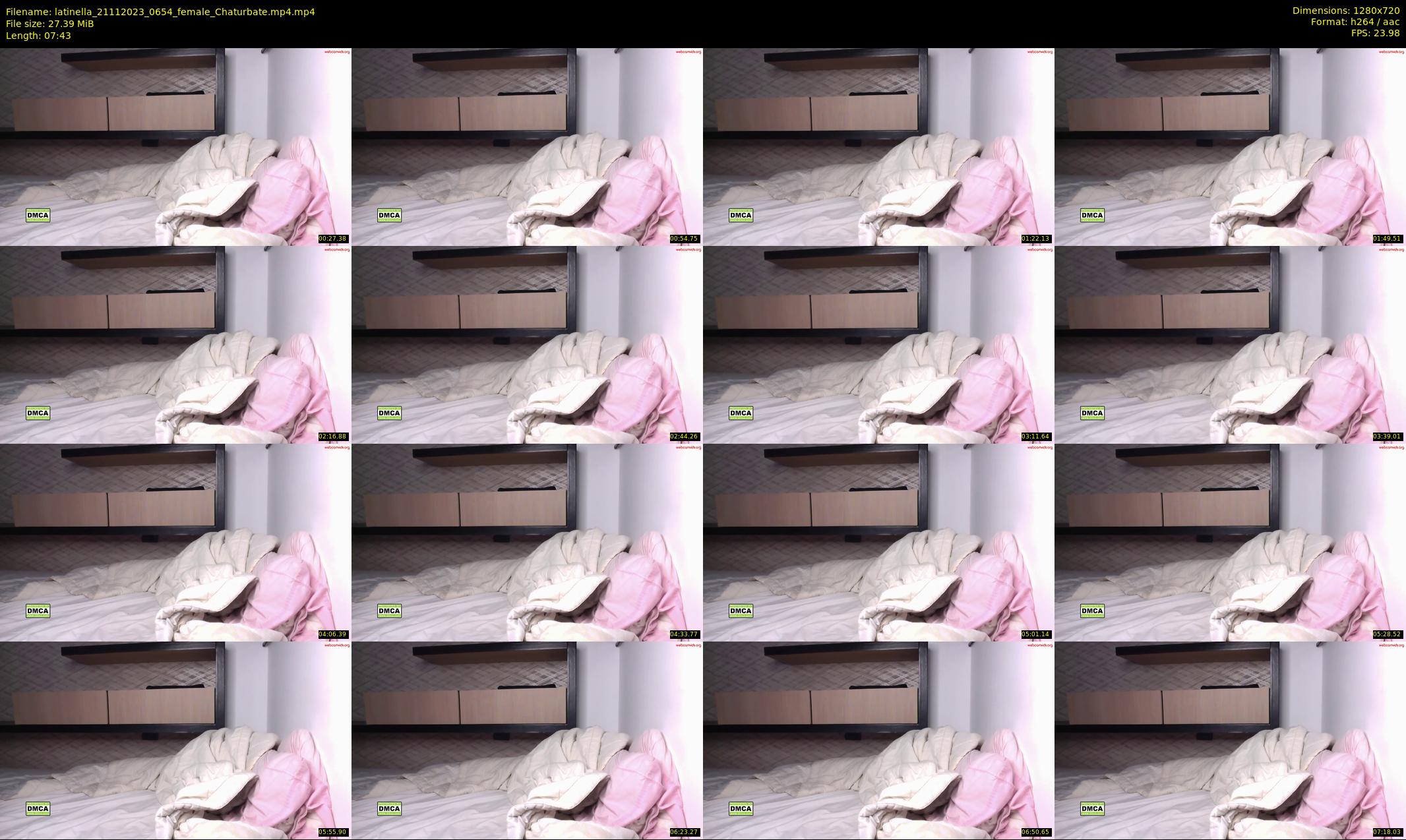 latinella — 8 minute Chaturbate female cam show recording, 720p, Nov 21, 2023