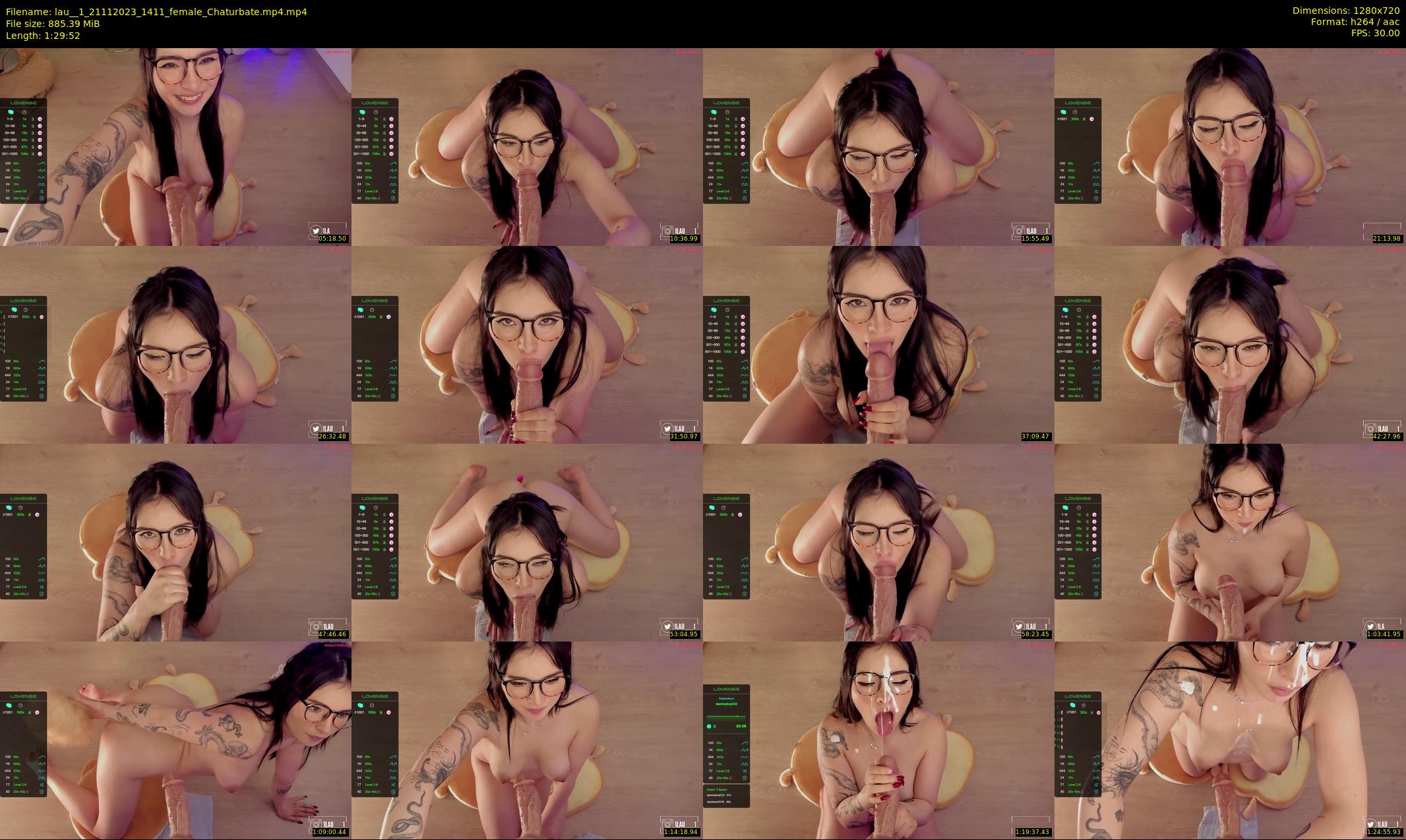 lau__1 — 90 minute Chaturbate female cam show recording, 720p, Nov 21, 2023