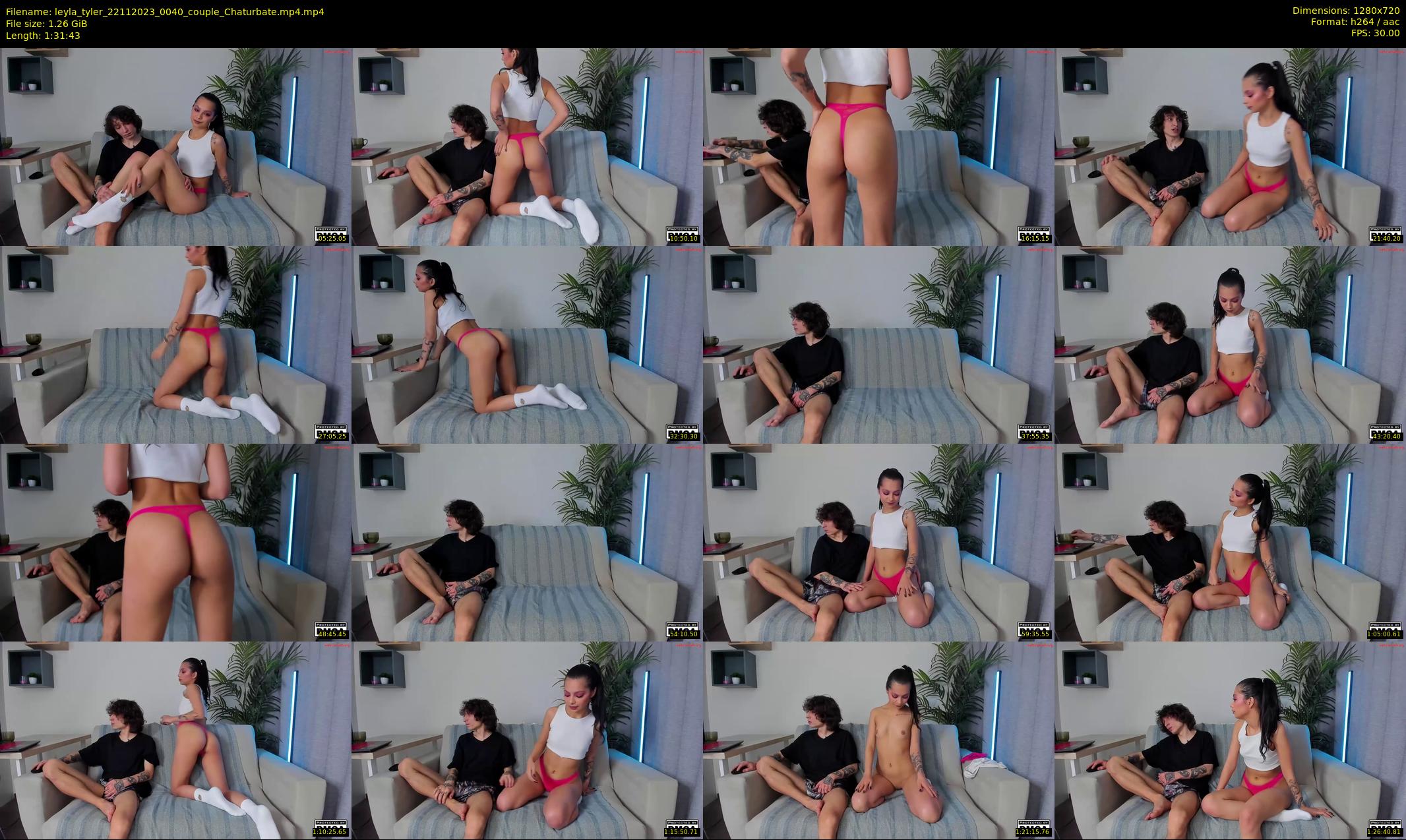 leyla_tyler — 92 minute Chaturbate couple cam show recording, 720p, Nov 22, 2023