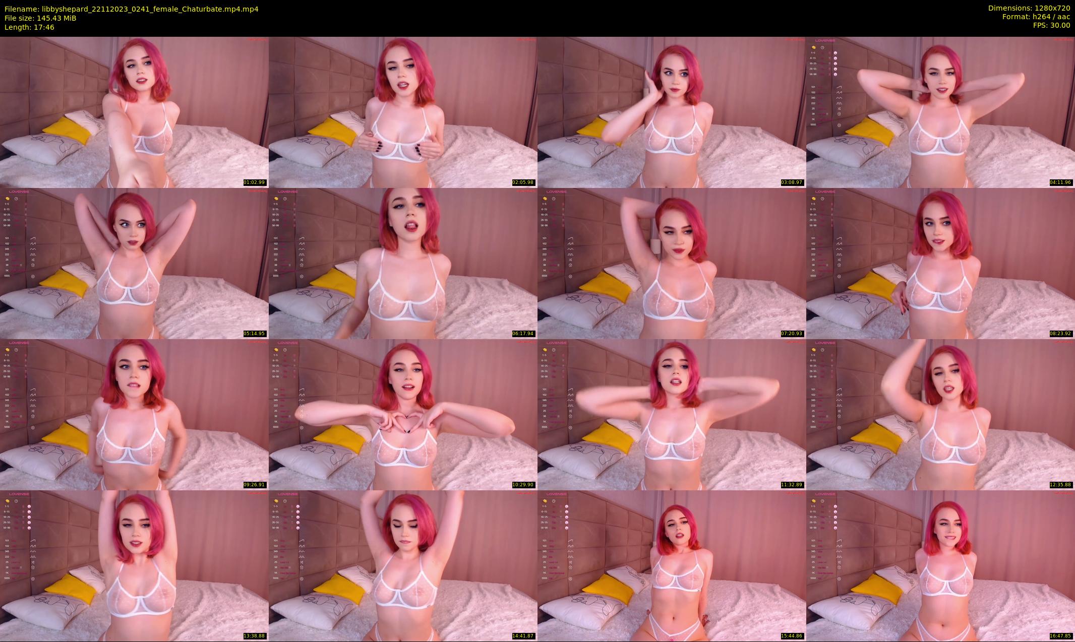 libbyshepard — 18 minute Chaturbate female cam show recording, 720p, Nov 22, 2023