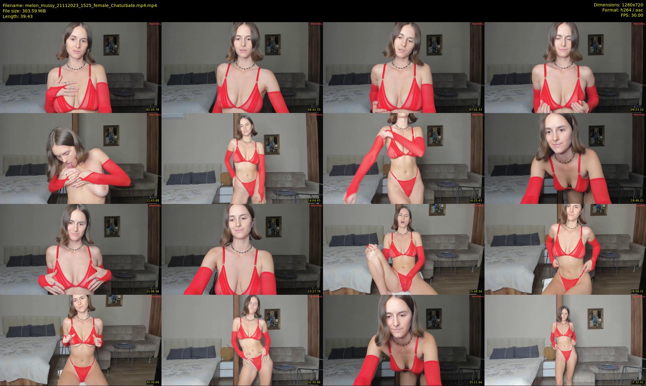 melon_mussy — 40 minute Chaturbate female cam show recording, 720p, Nov 21, 2023