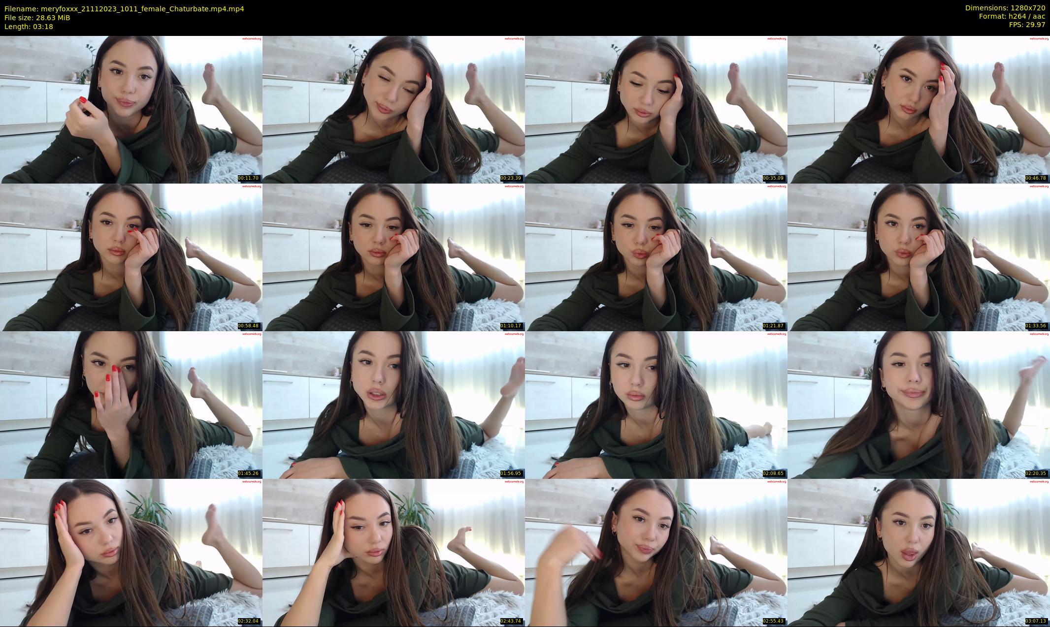meryfoxxx — 4 minute Chaturbate female cam show recording, 720p, Nov 21, 2023