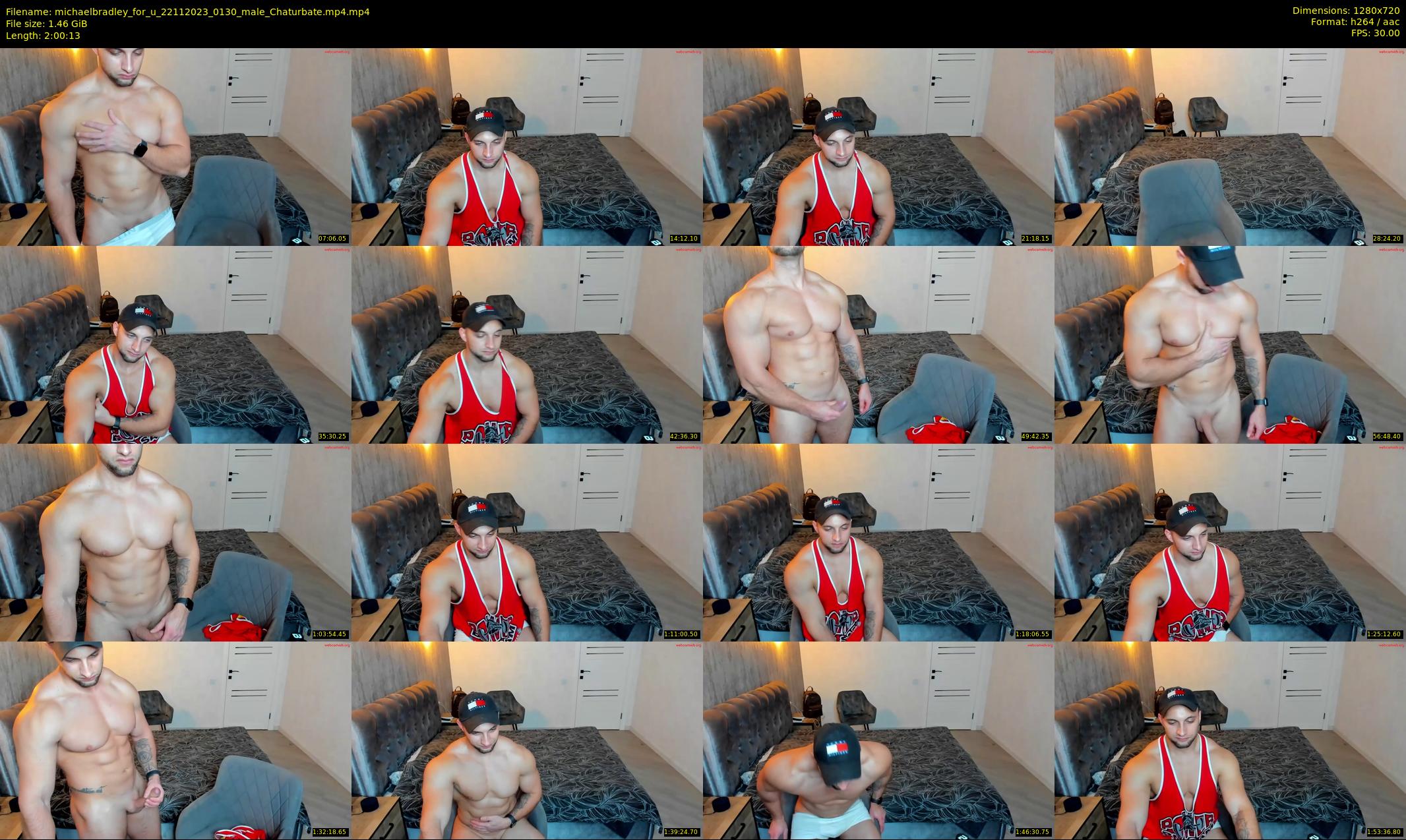 michaelbradley_for_u — 121 minute Chaturbate male cam show recording, 720p, Nov 22, 2023